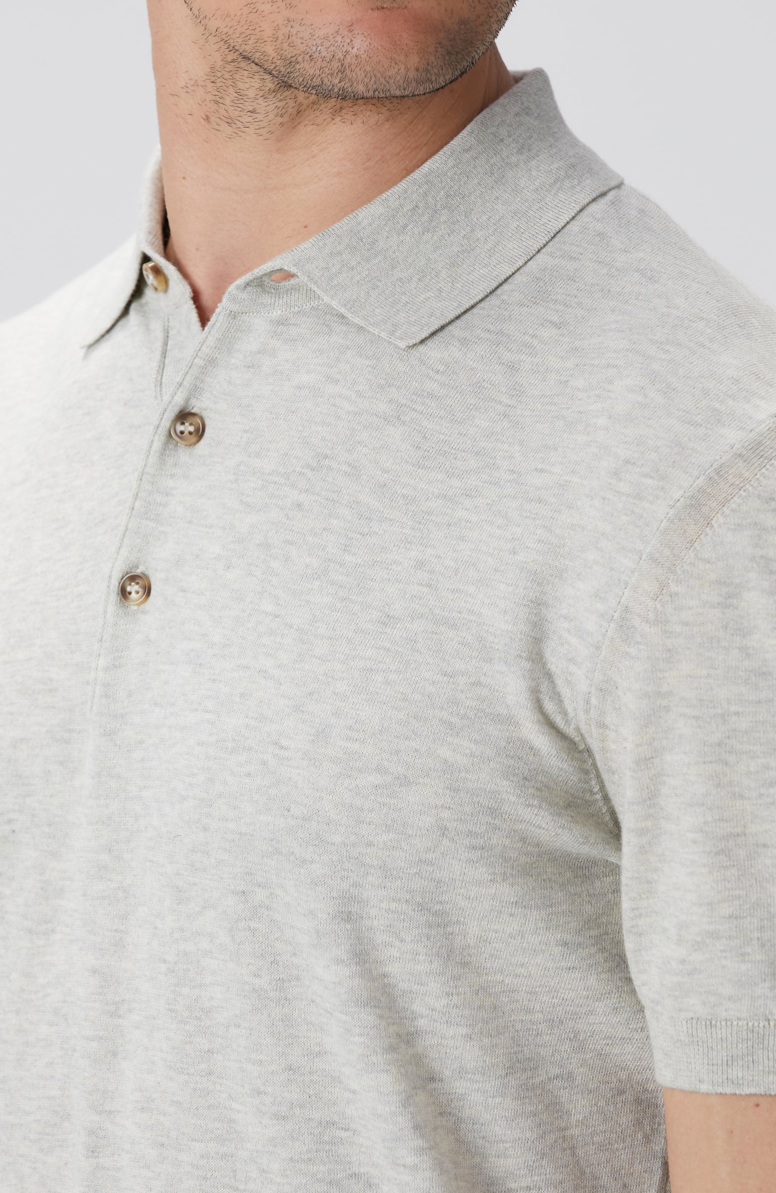 MEN'S Grey Melange Sweater