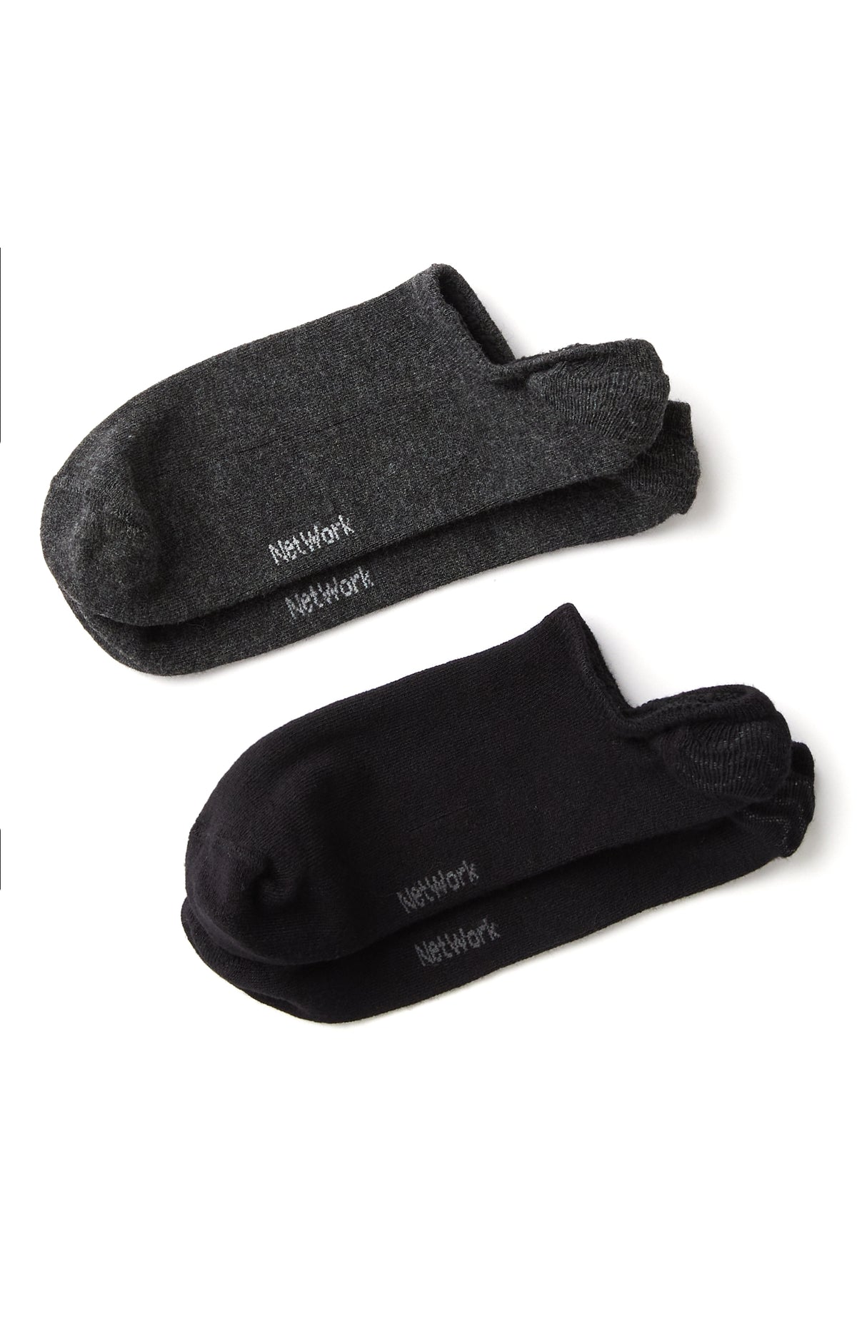 MEN'S Black Anthracite 2-Pack Bamboo Socks