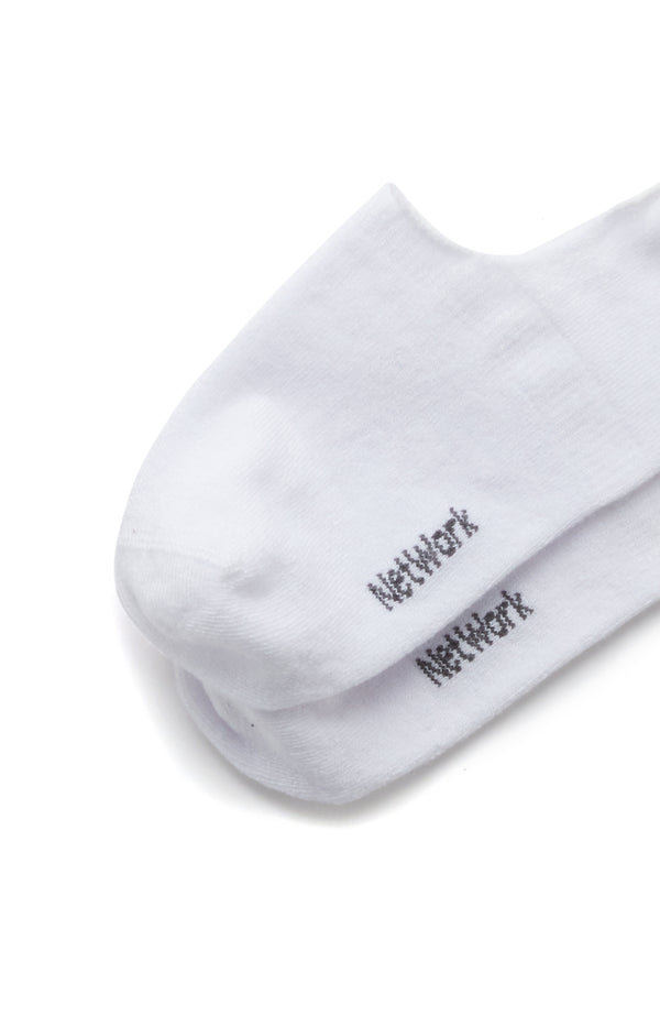 MEN'S White Navy Blue 2-Pack Bamboo Socks