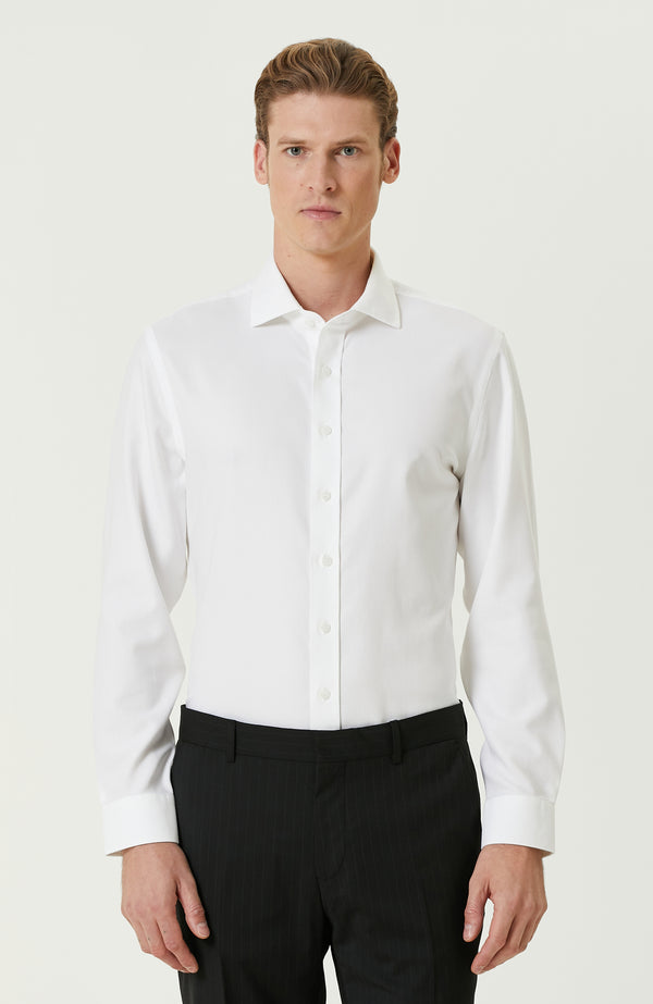 MEN'S Non-Iron White Shirt