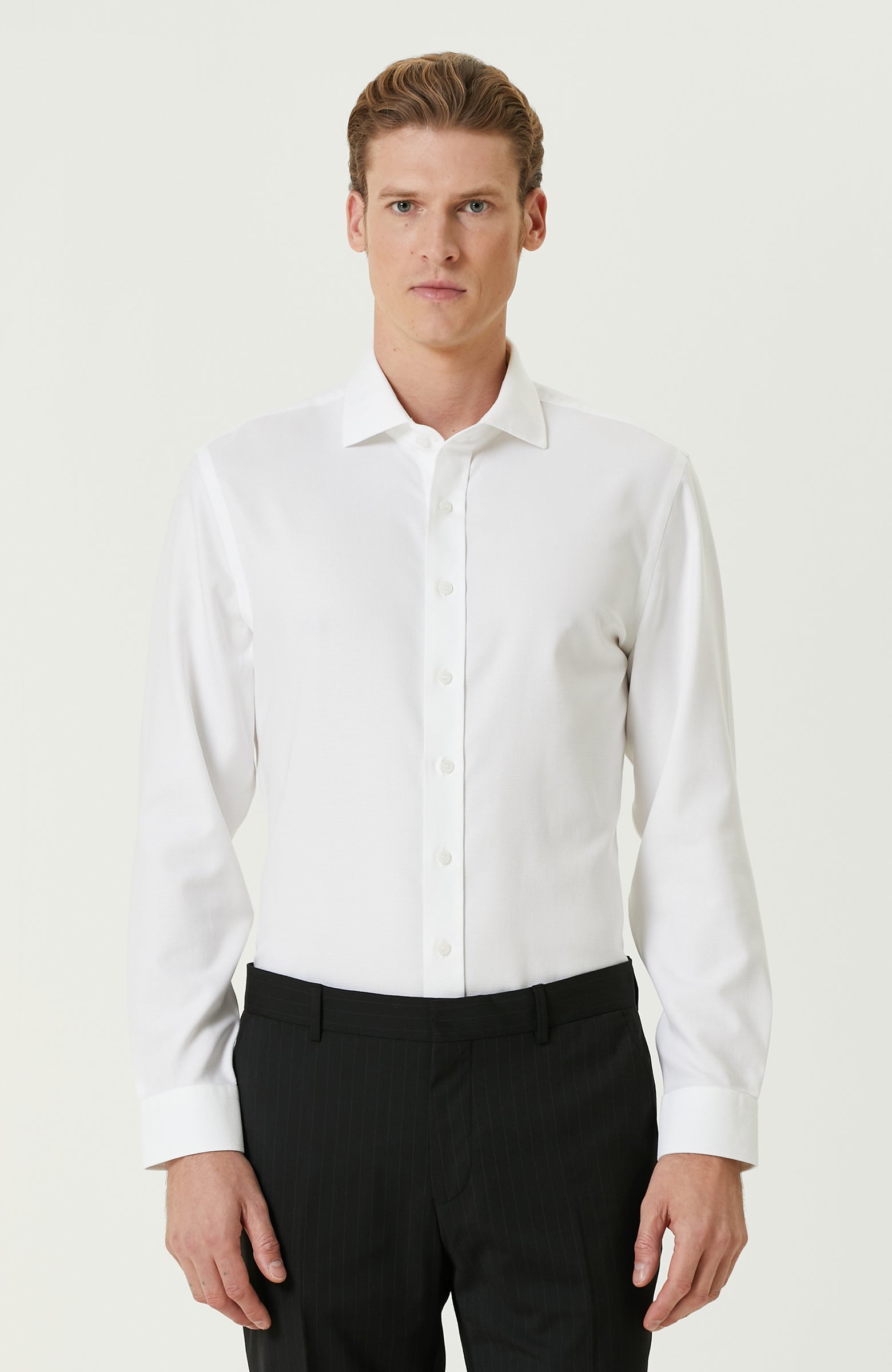 MEN'S Non-Iron White Shirt