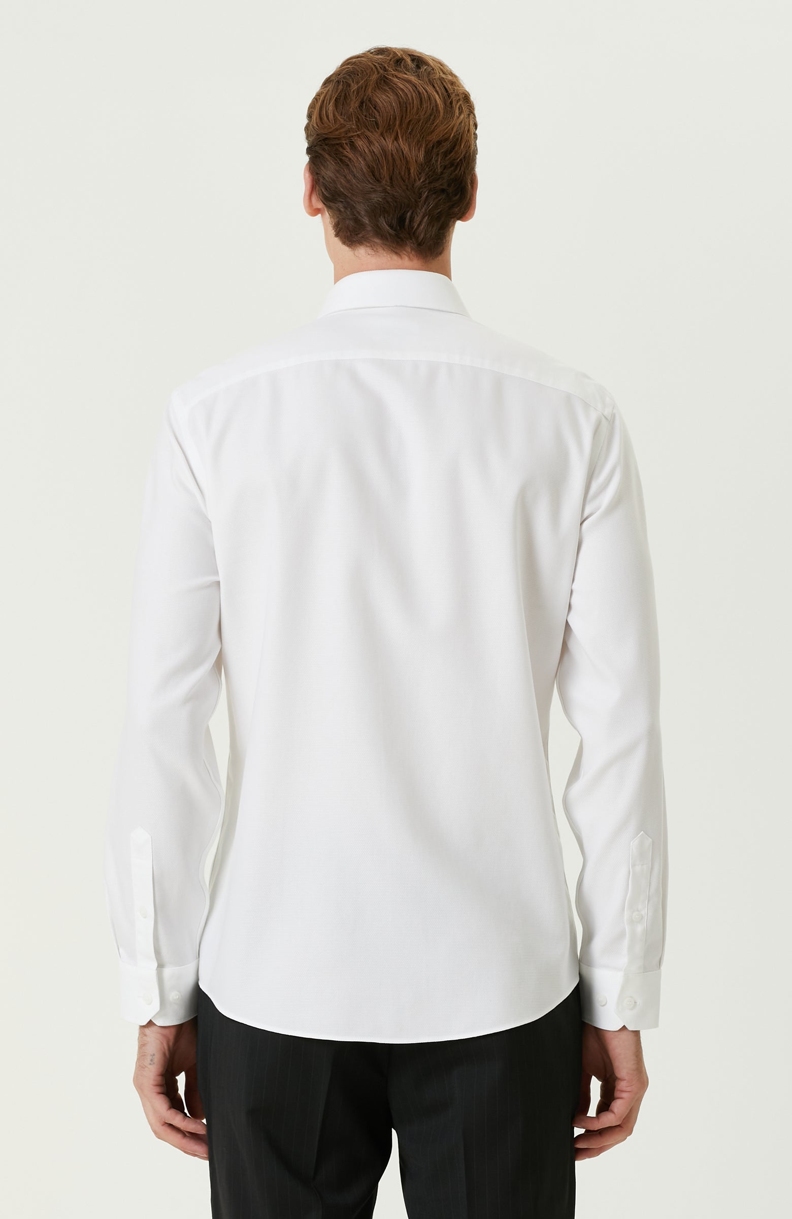 MEN'S Non-Iron White Shirt