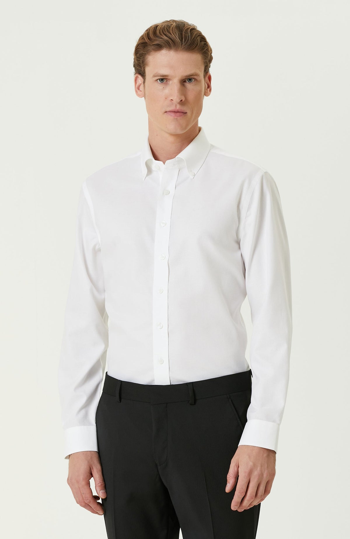 MEN'S Non-Iron White Shirt
