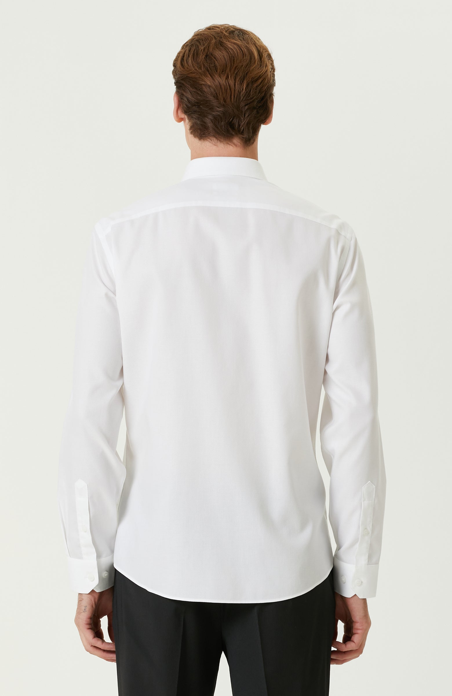 MEN'S Non-Iron White Shirt