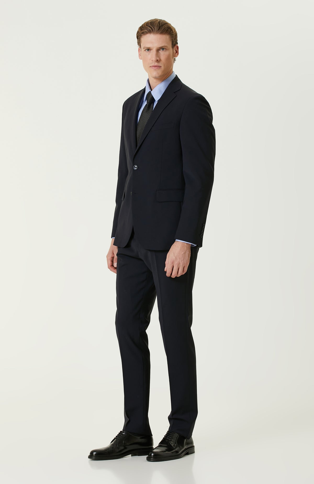 MEN'S Non-Iron Blue Oxford Shirt