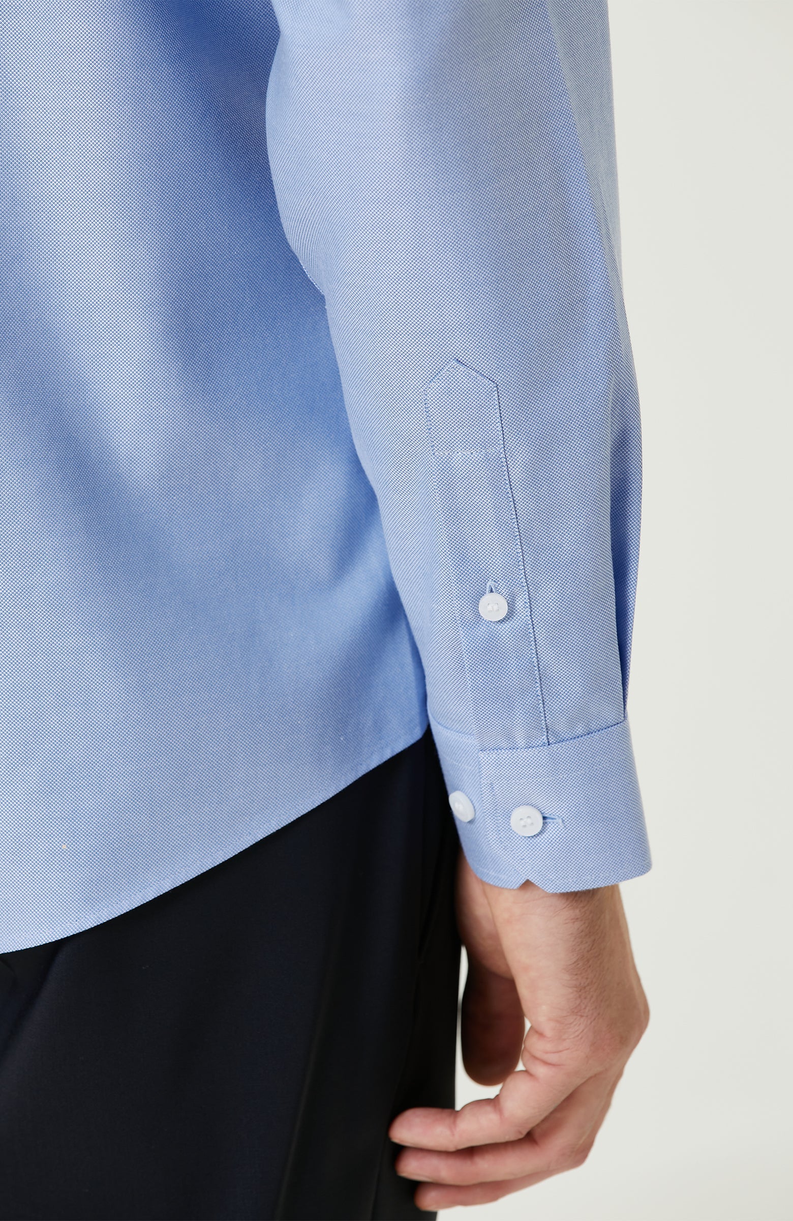 MEN'S Non-Iron Blue Oxford Shirt