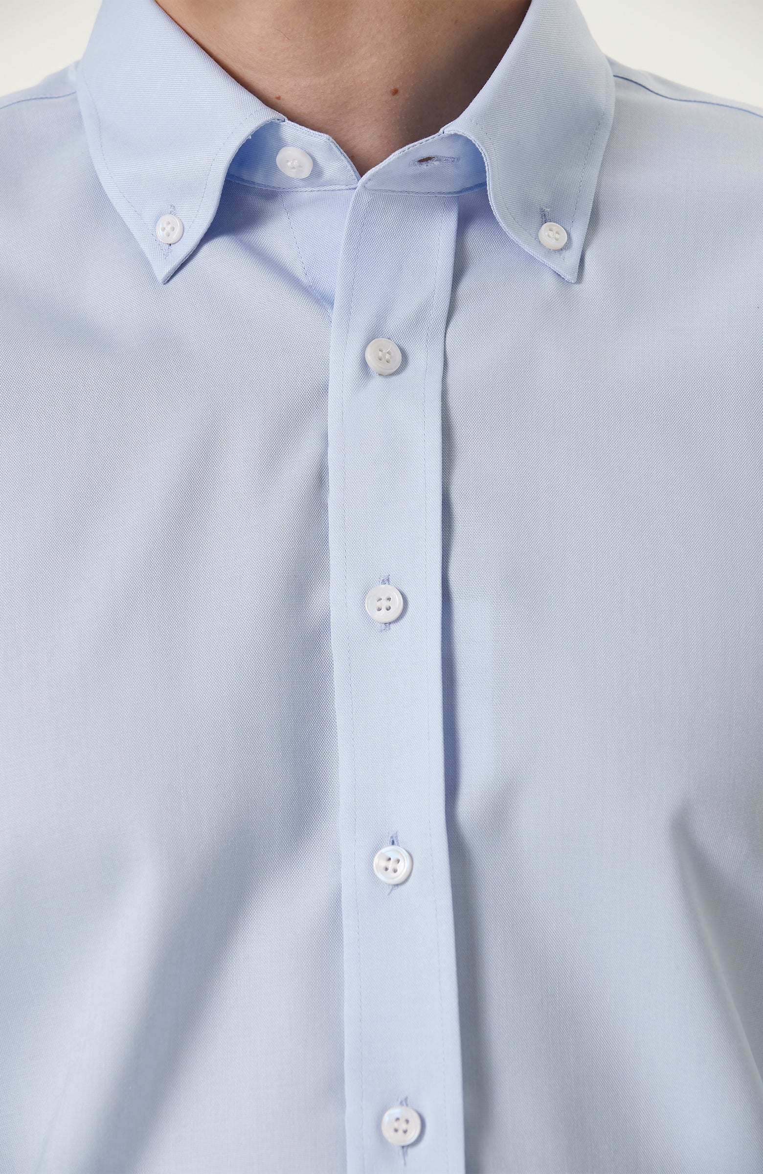 MEN'S Non Iron Light Blue Oxford Shirt