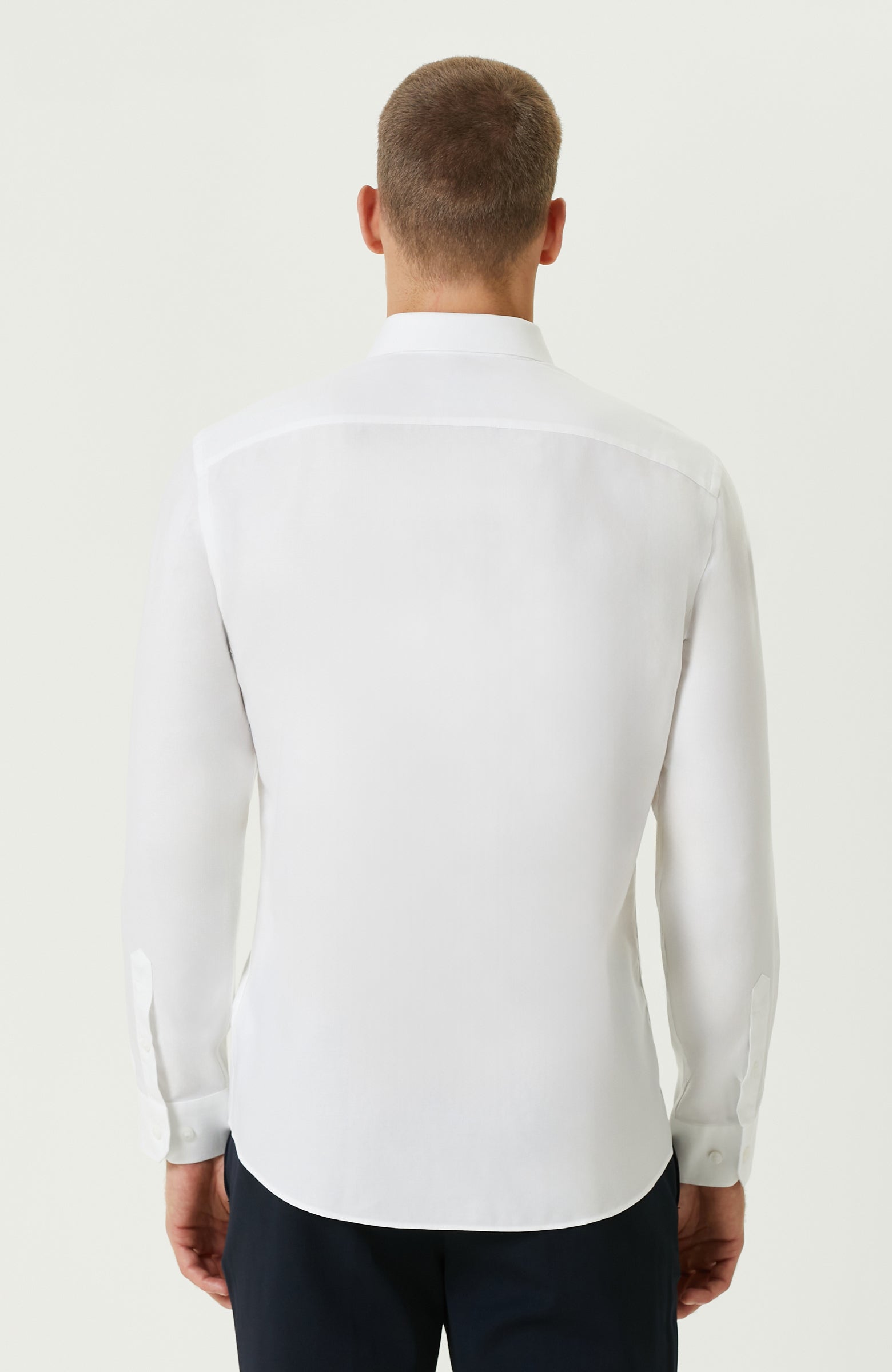 MEN'S White Oxford Shirt