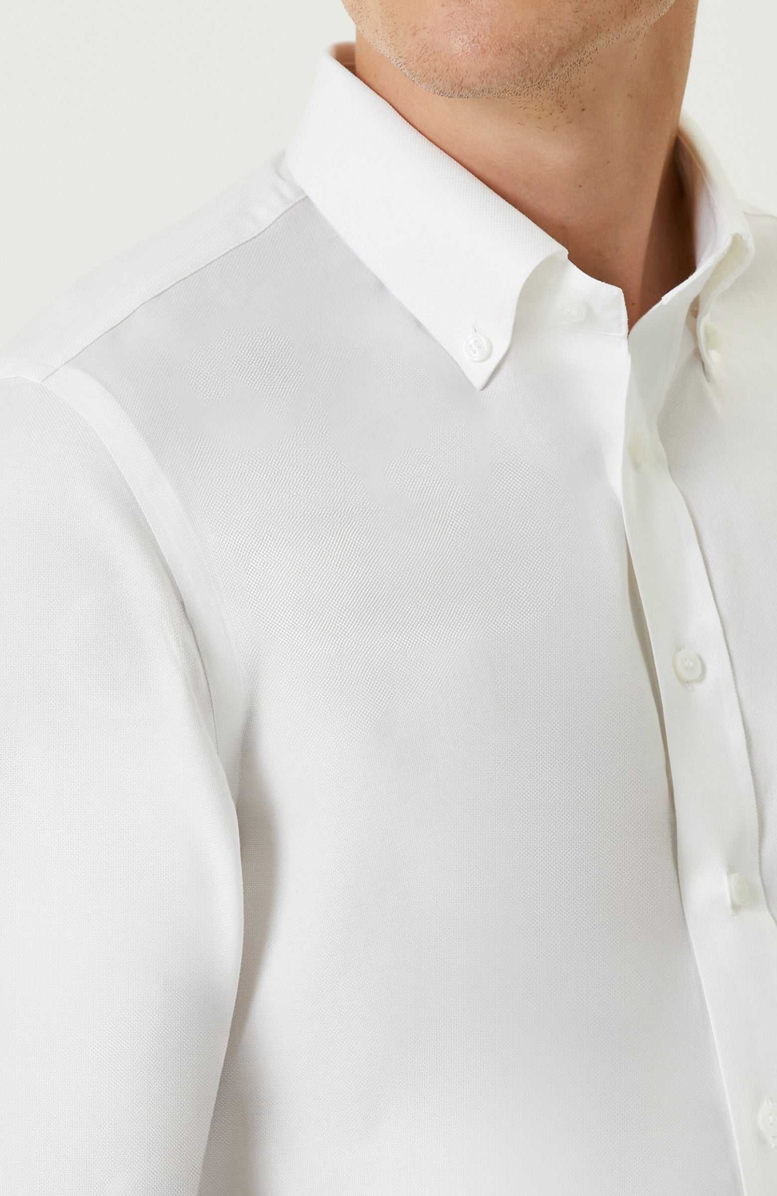 MEN'S White Oxford Shirt