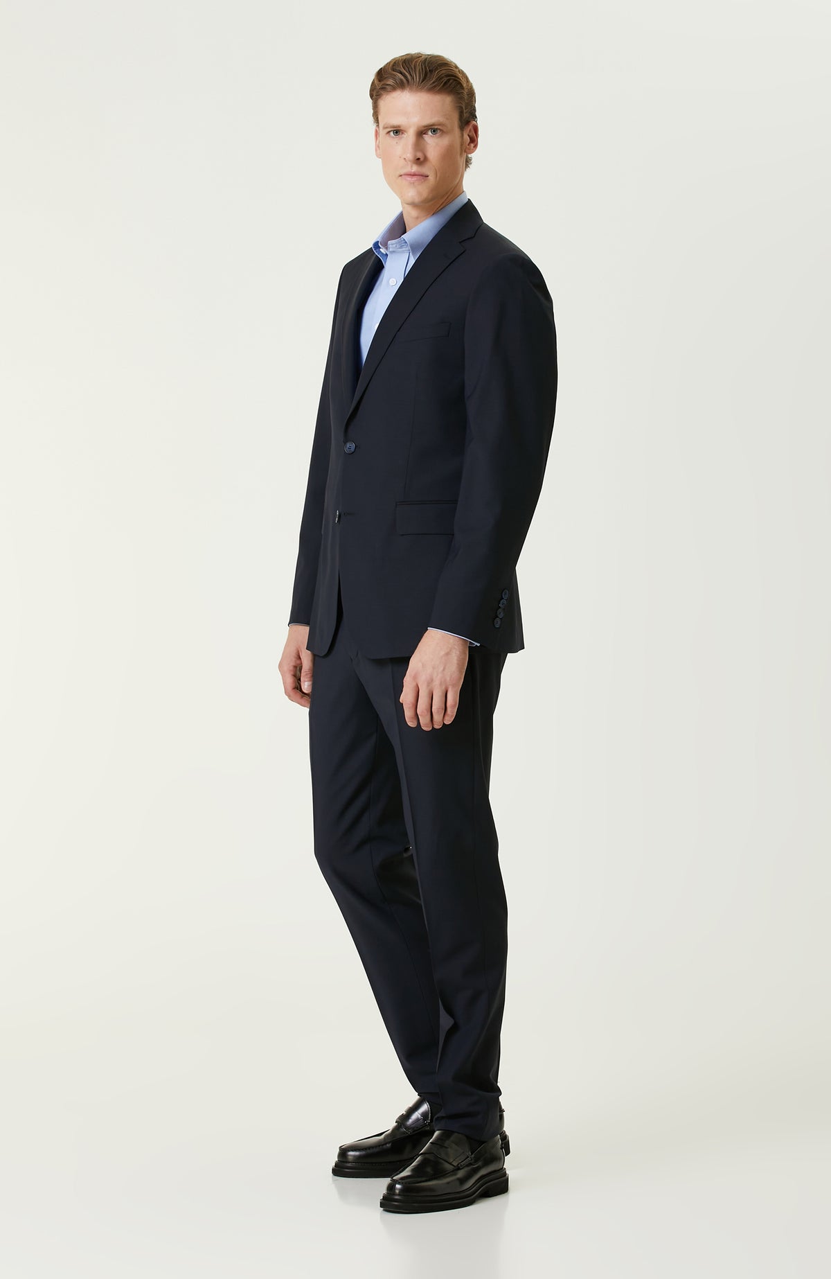 MEN'S Blue Oxford Shirt