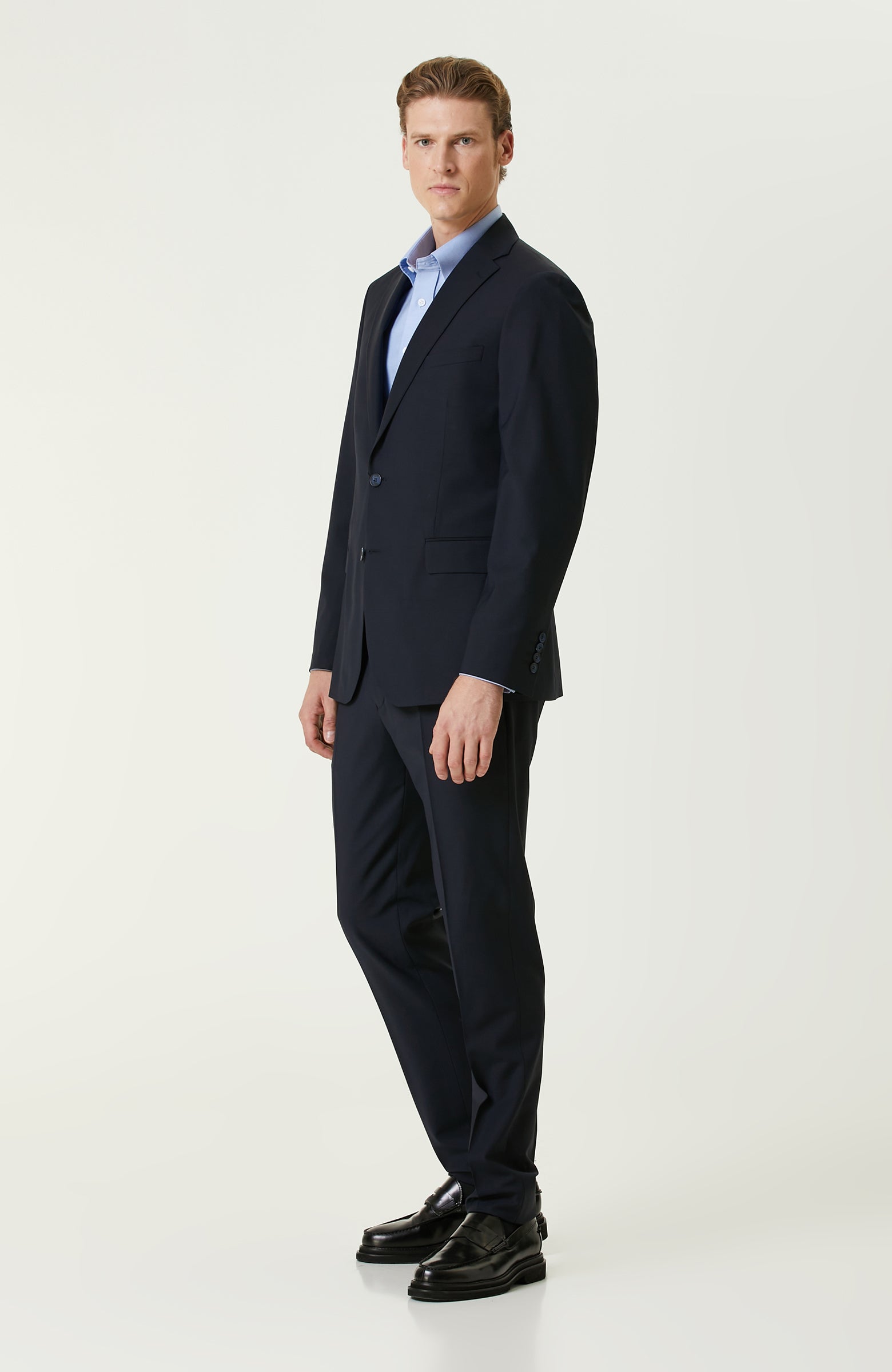 MEN'S Blue Oxford Shirt