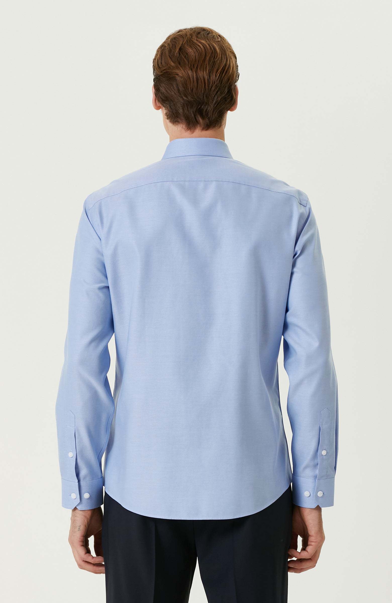 MEN'S Blue Oxford Shirt