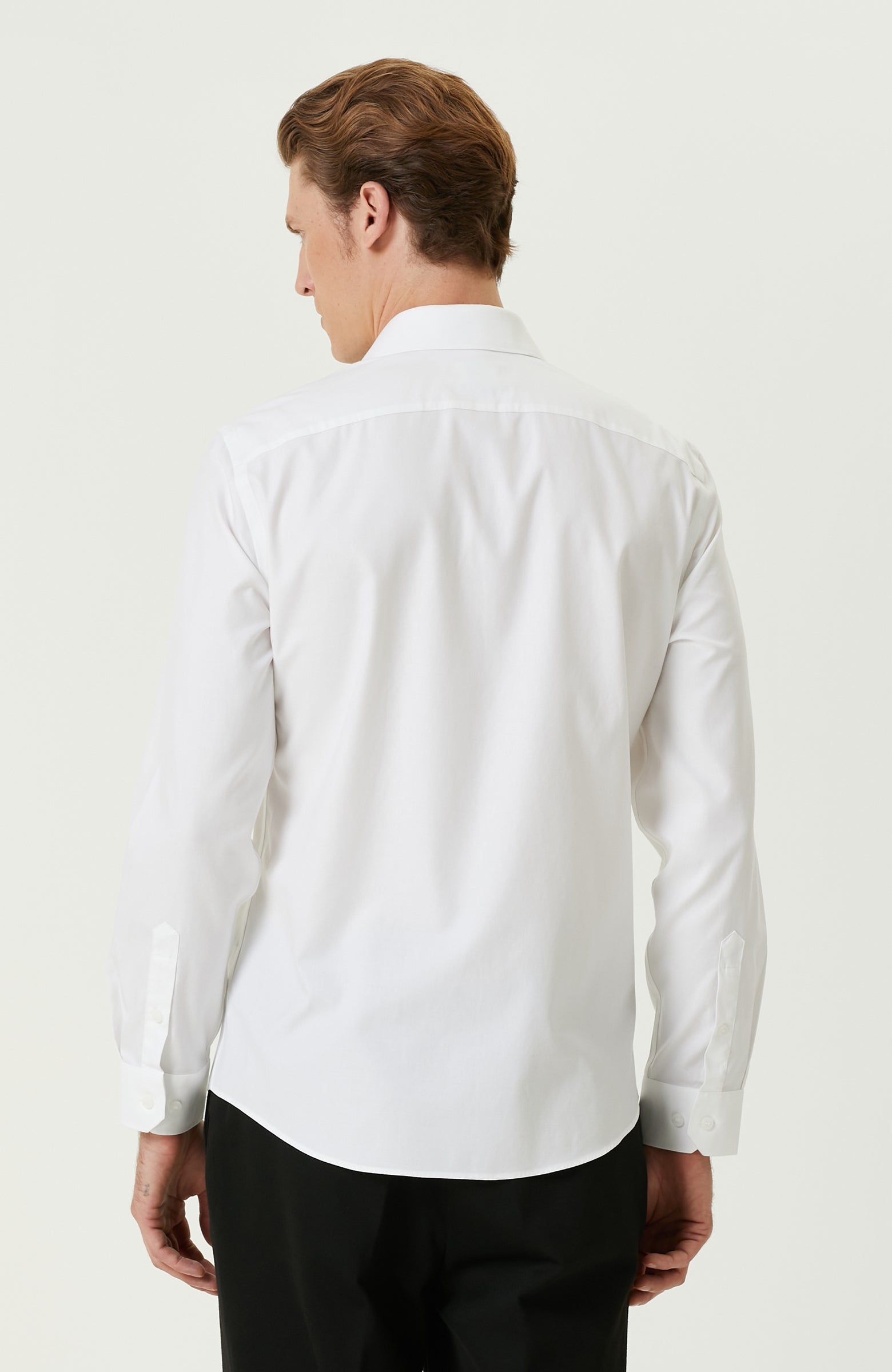 MEN'S Non-Iron White Shirt