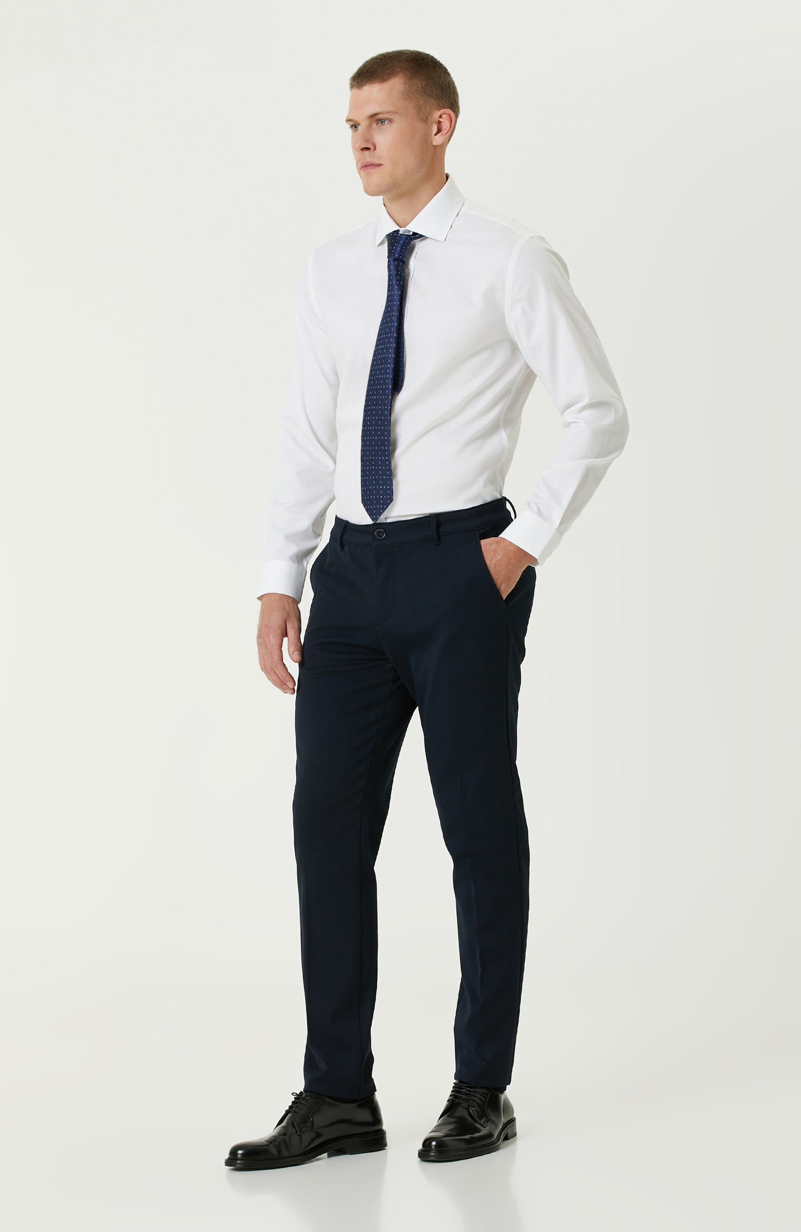 MEN'S NON-IRON JACQUARD SHIRT