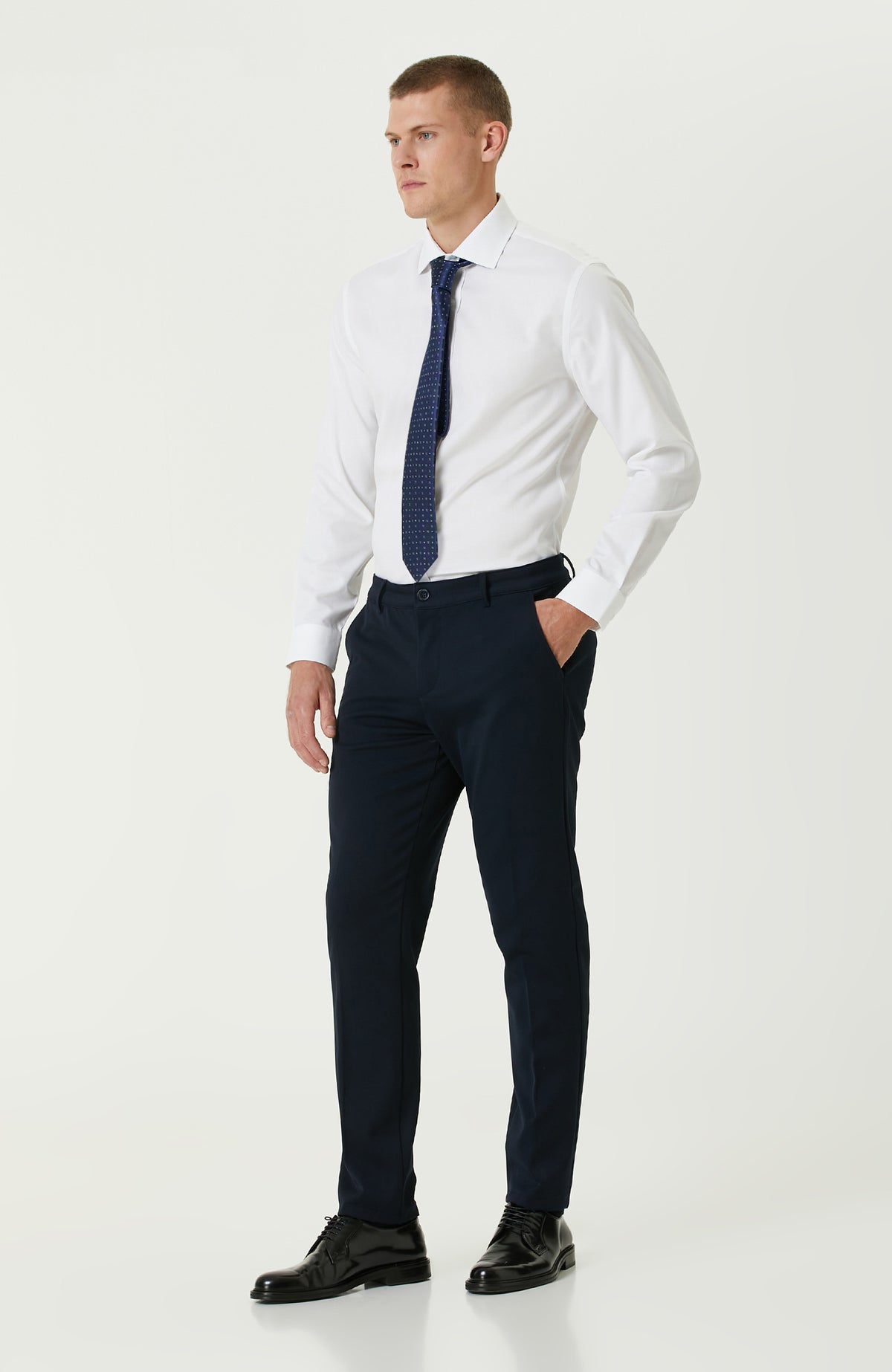 MEN'S NON-IRON JACQUARD SHIRT