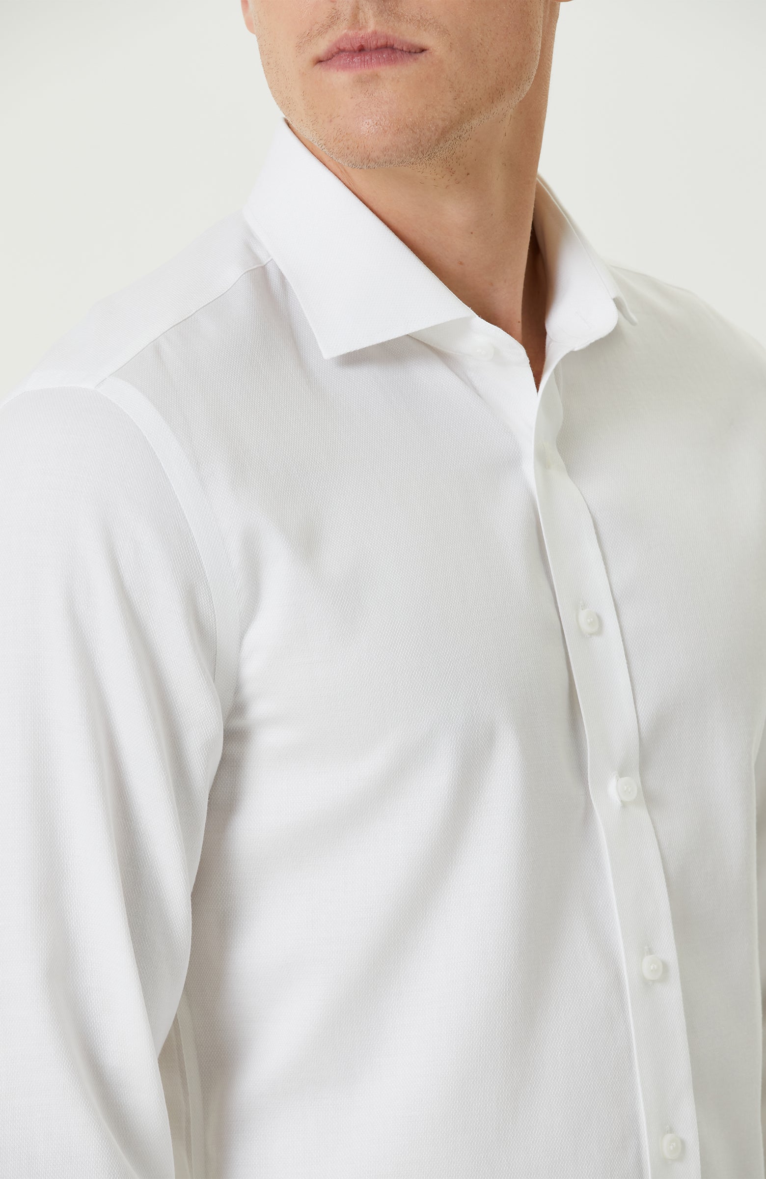 MEN'S NON-IRON JACQUARD SHIRT