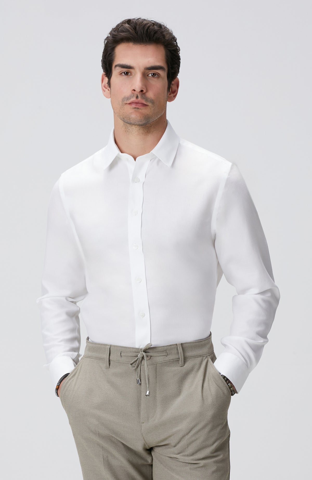MEN'S Non Iron White Shirt