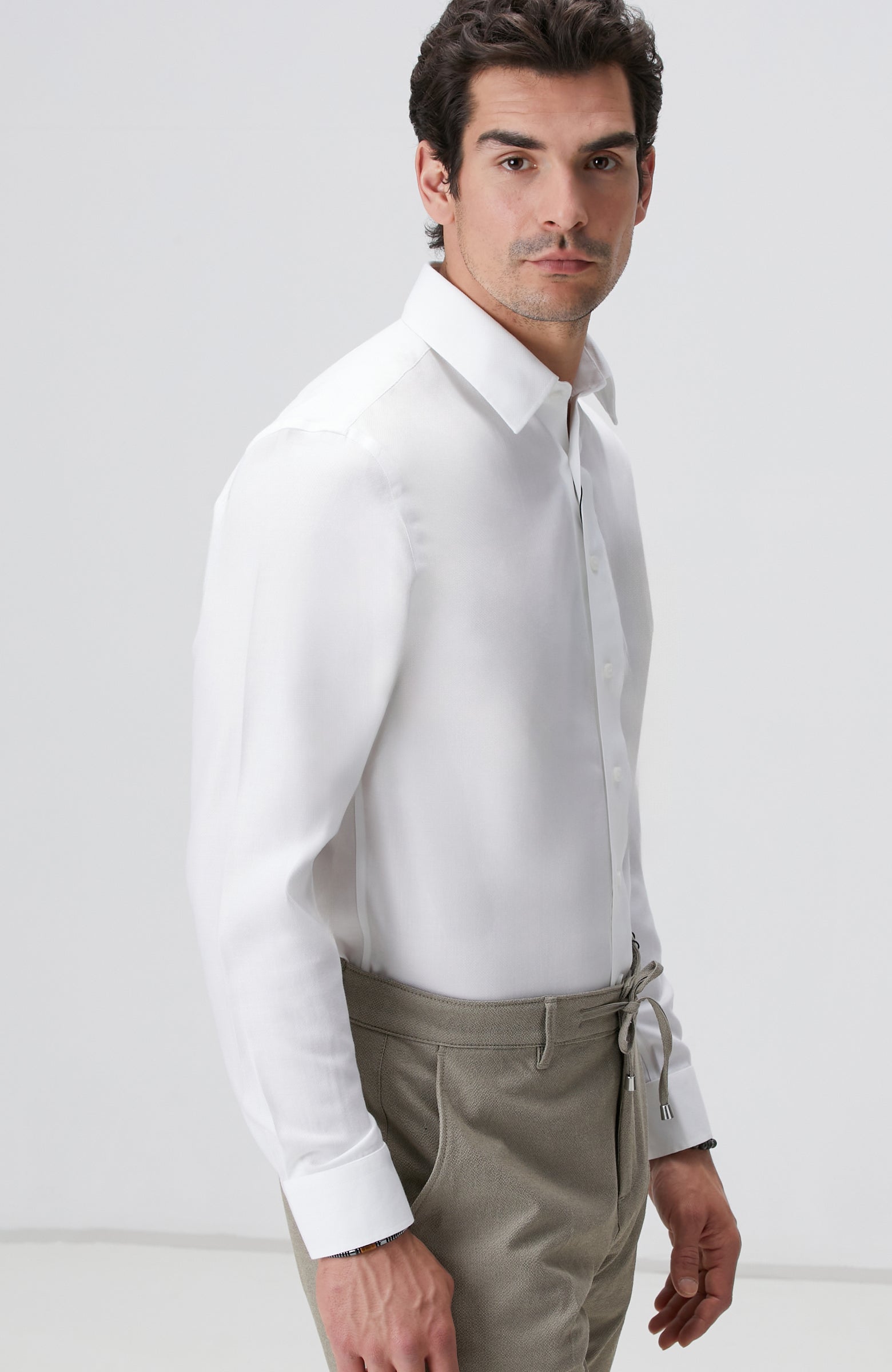 MEN'S Non Iron White Shirt