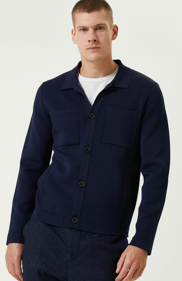 MEN'S Double Face Knit Jacket