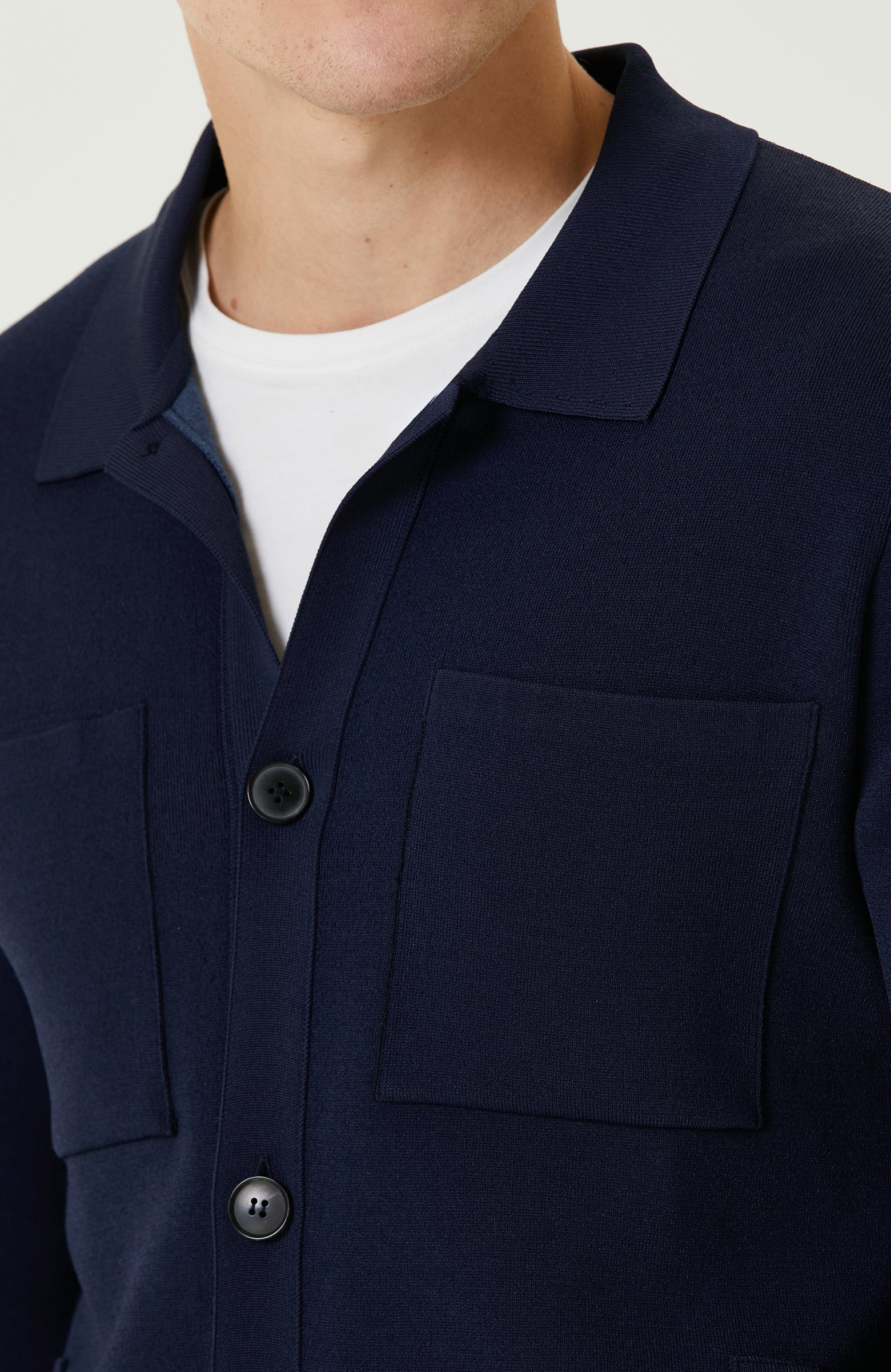 MEN'S Double Face Knit Jacket