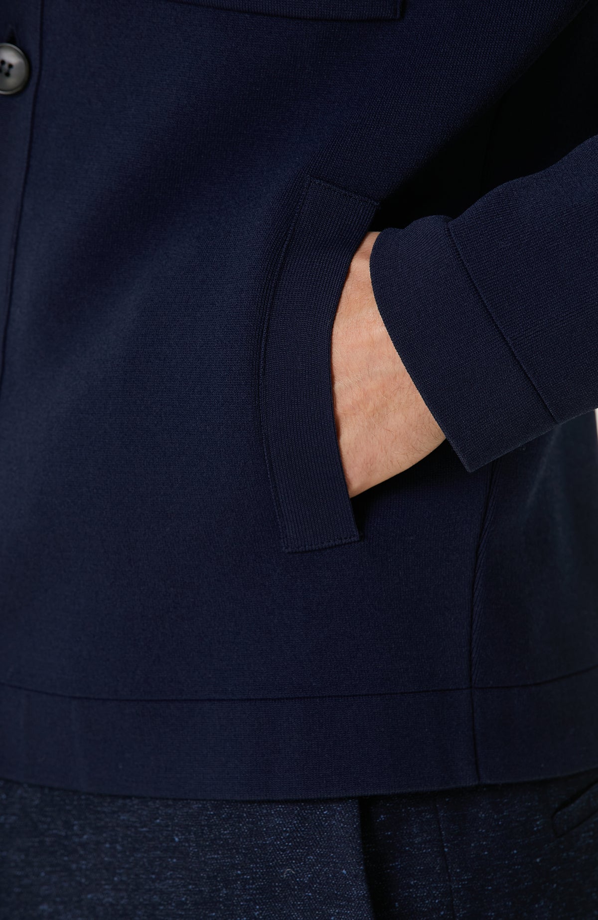 MEN'S Double Face Knit Jacket