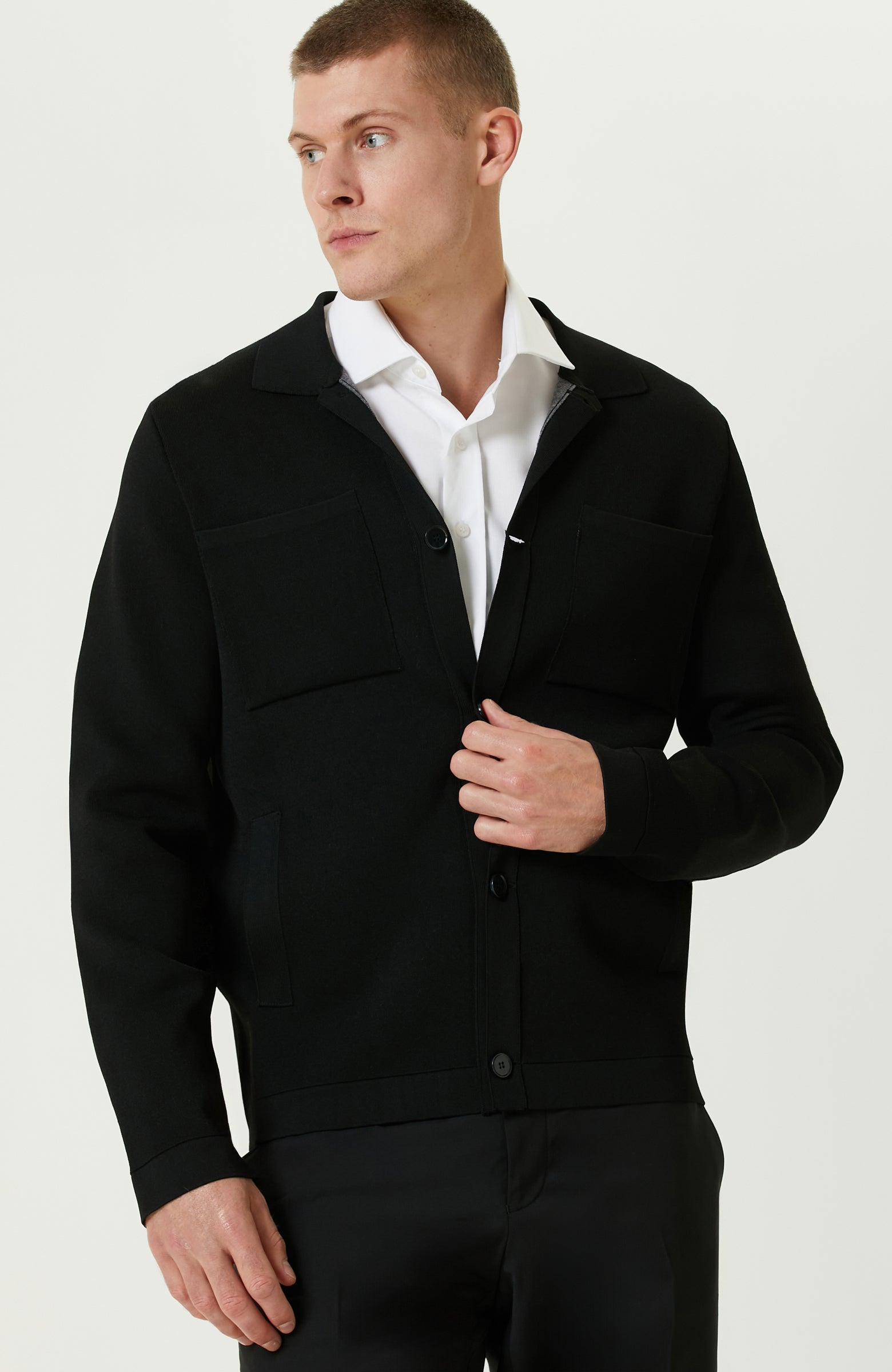 MEN'S Double Face Knit Jacket