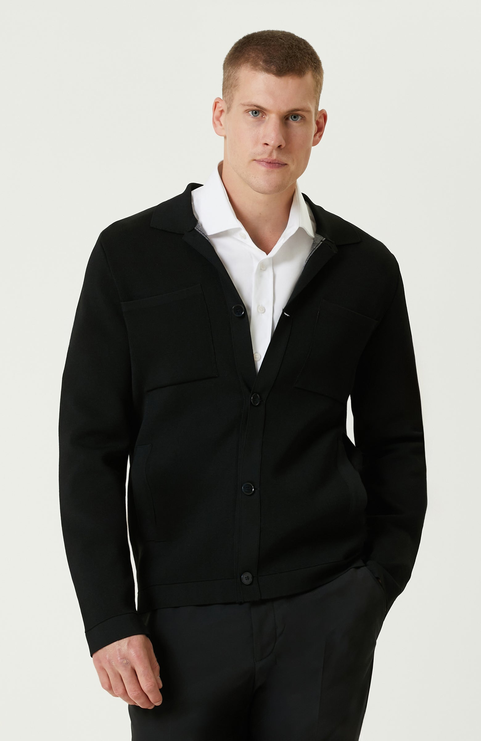 MEN'S Double Face Knit Jacket