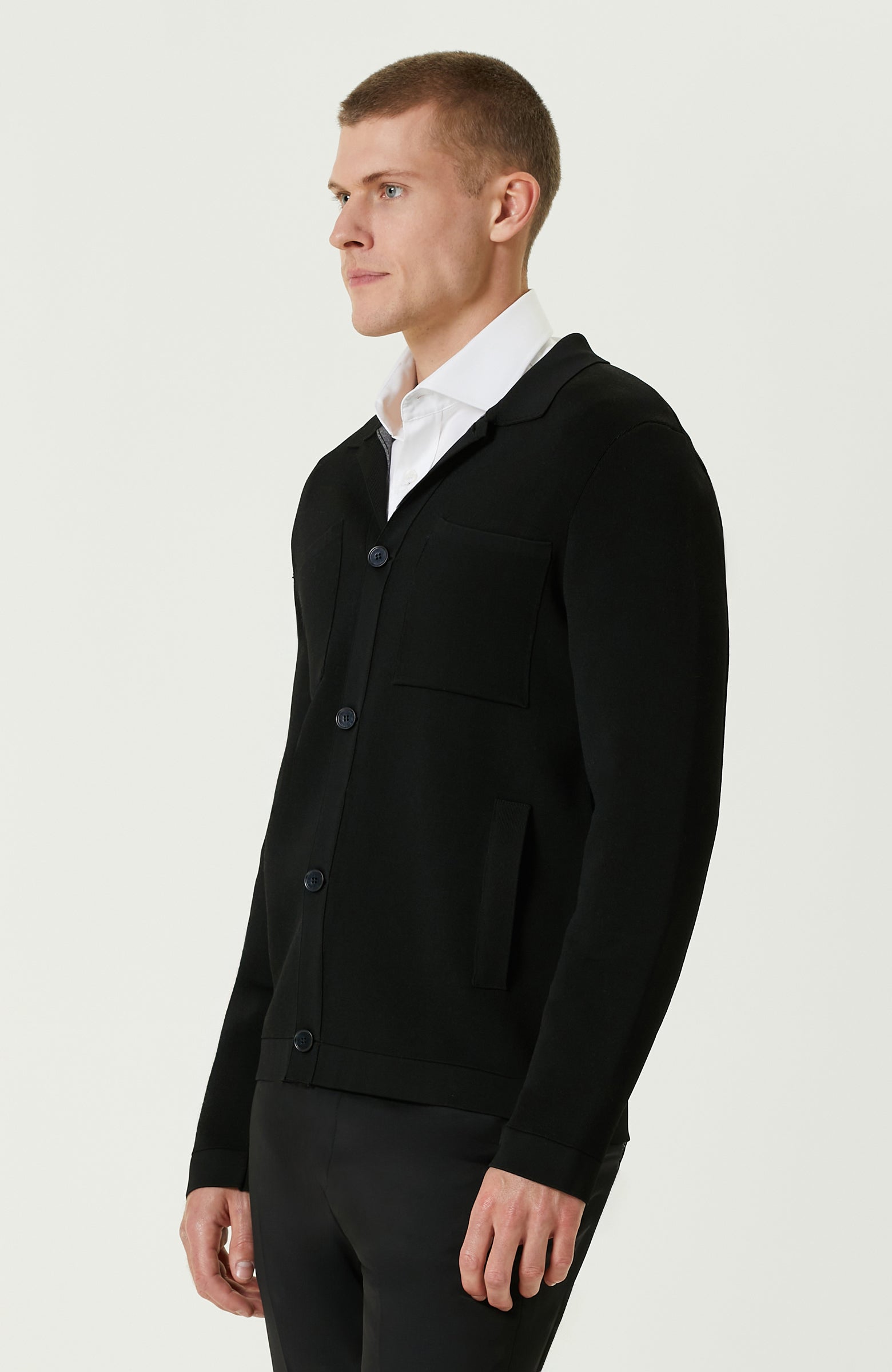 MEN'S Double Face Knit Jacket