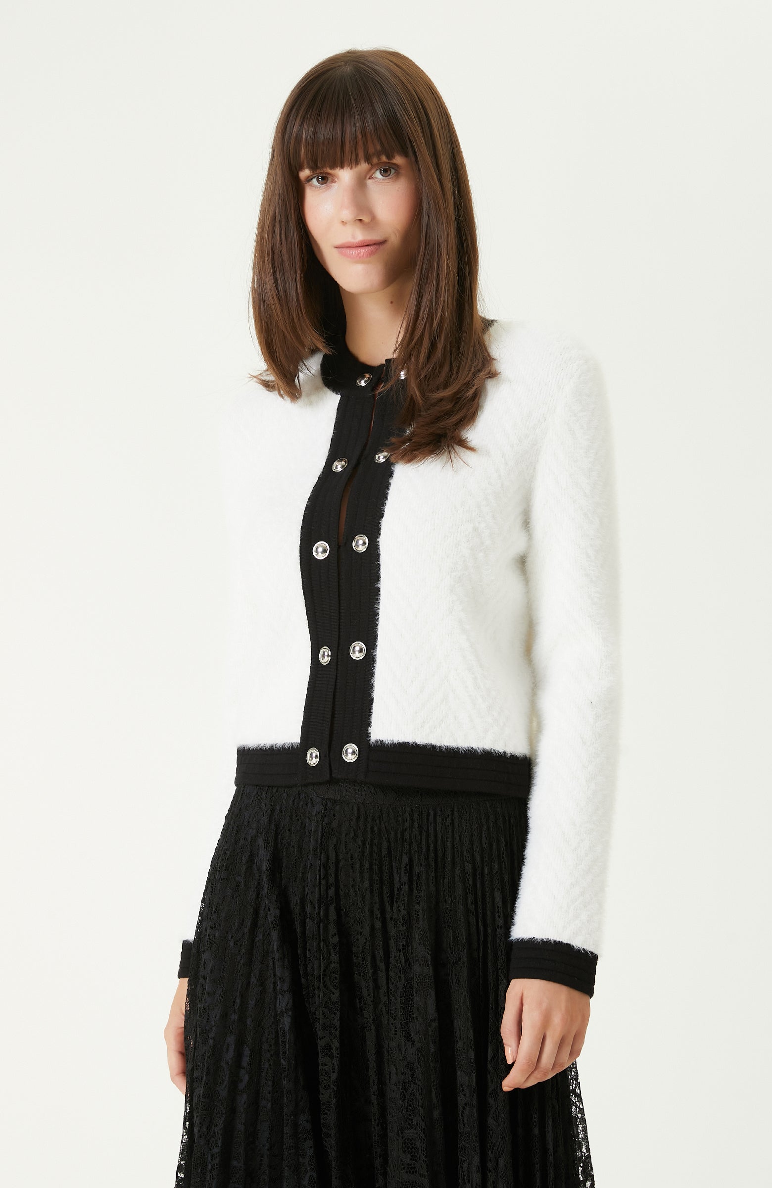 WOMEN'S Soft Texture Knitwear Jacket