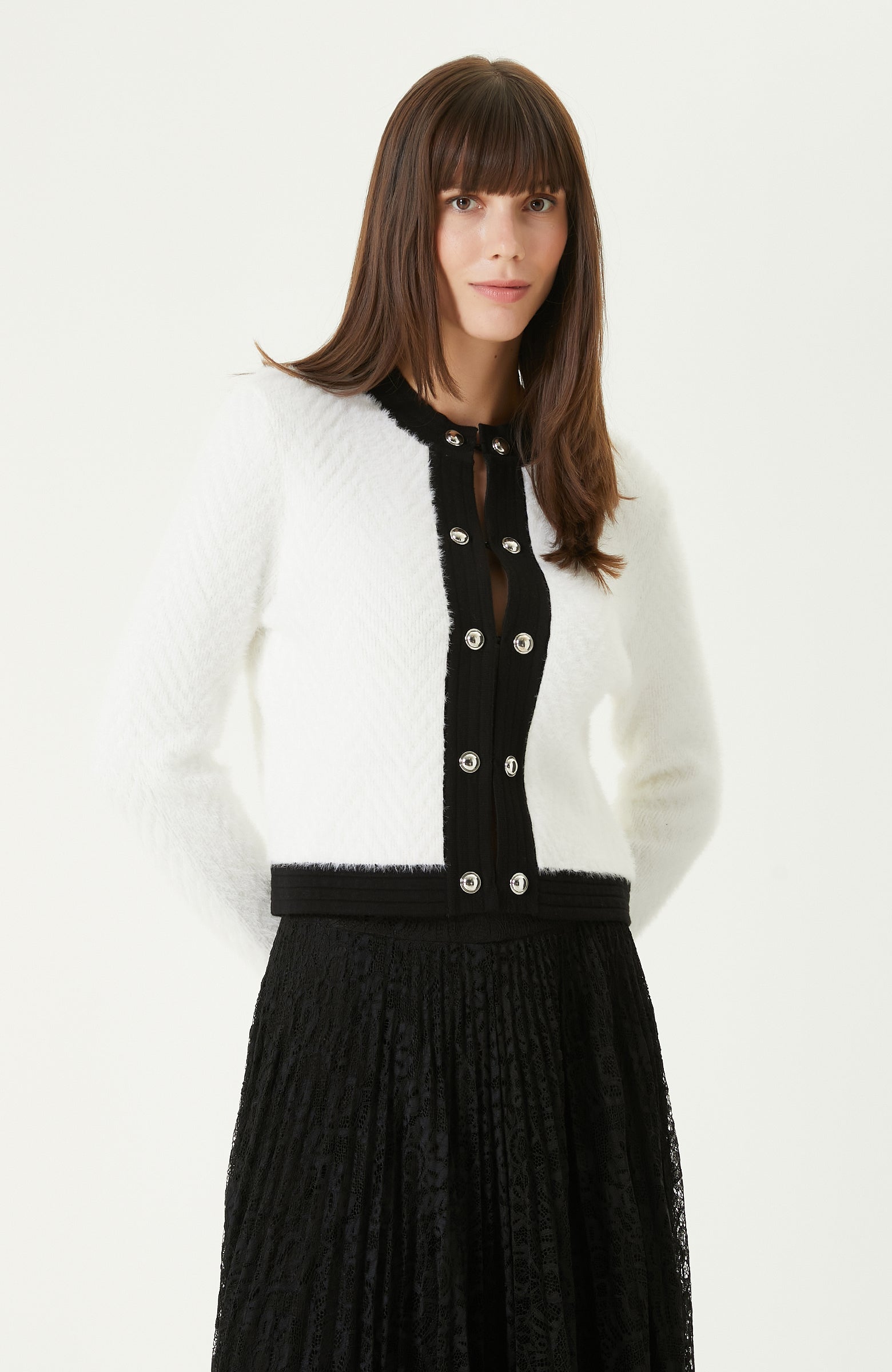 WOMEN'S Soft Texture Knitwear Jacket