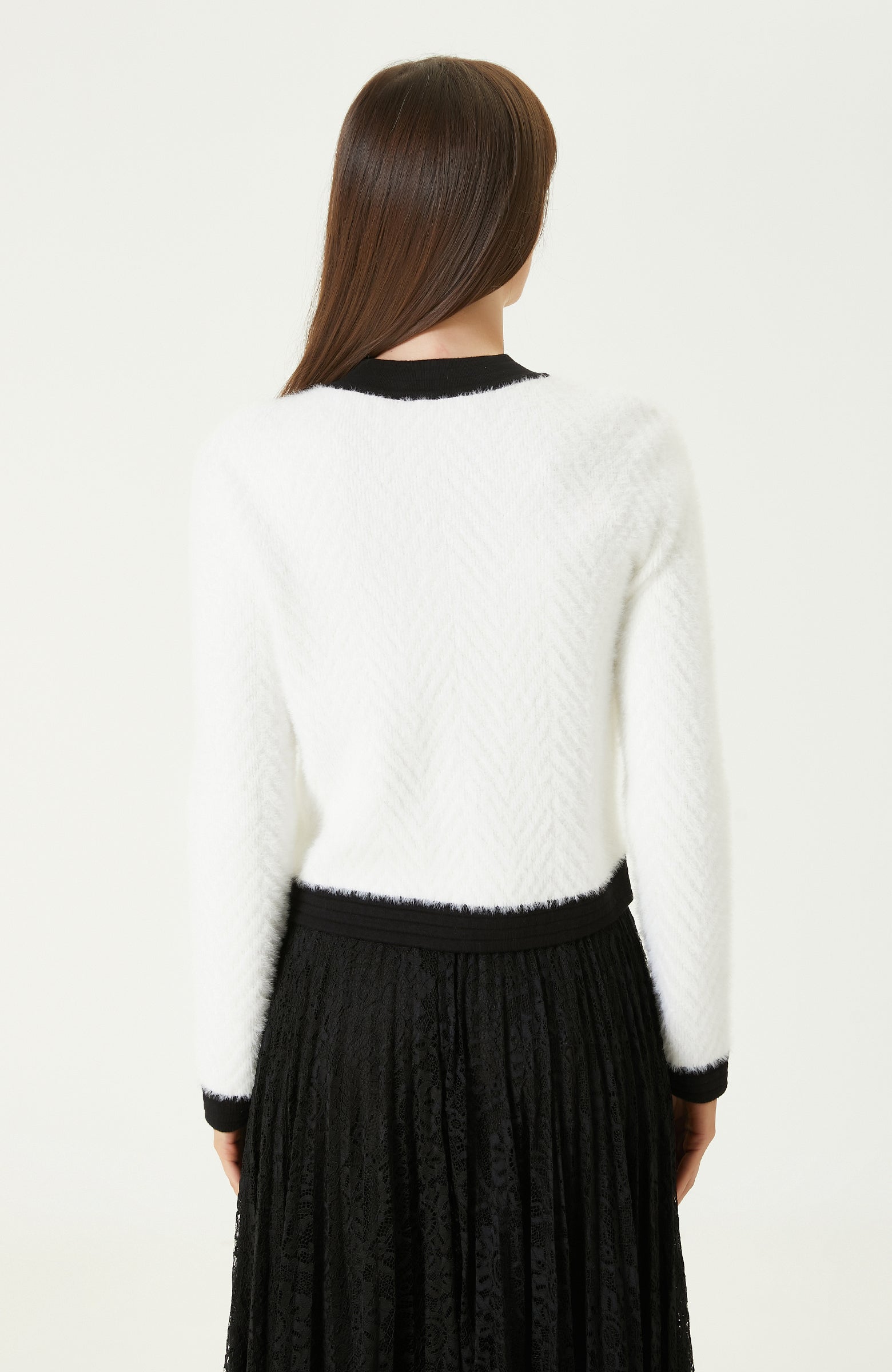WOMEN'S Soft Texture Knitwear Jacket