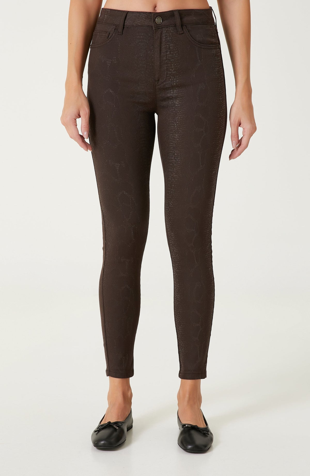 WOMEN'S Brown Casual Pants