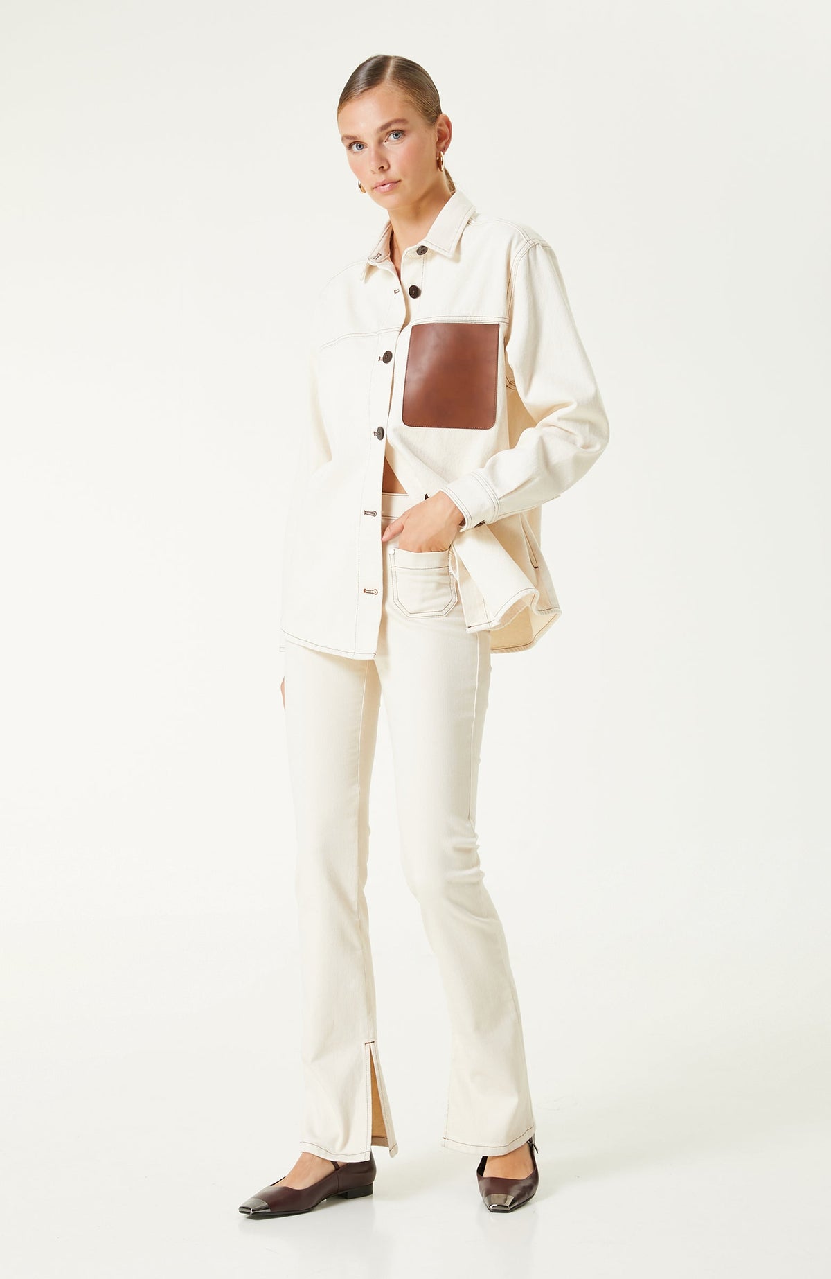 WOMEN'S DENIM TROUSERS