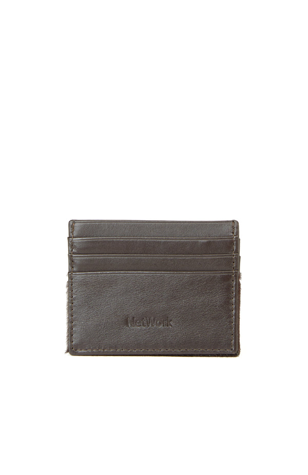 WOMEN'S Leopard Print  Leather Card Holder