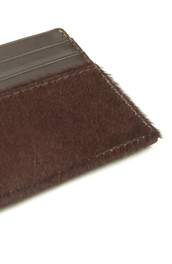WOMEN'S Leopard Print  Leather Card Holder