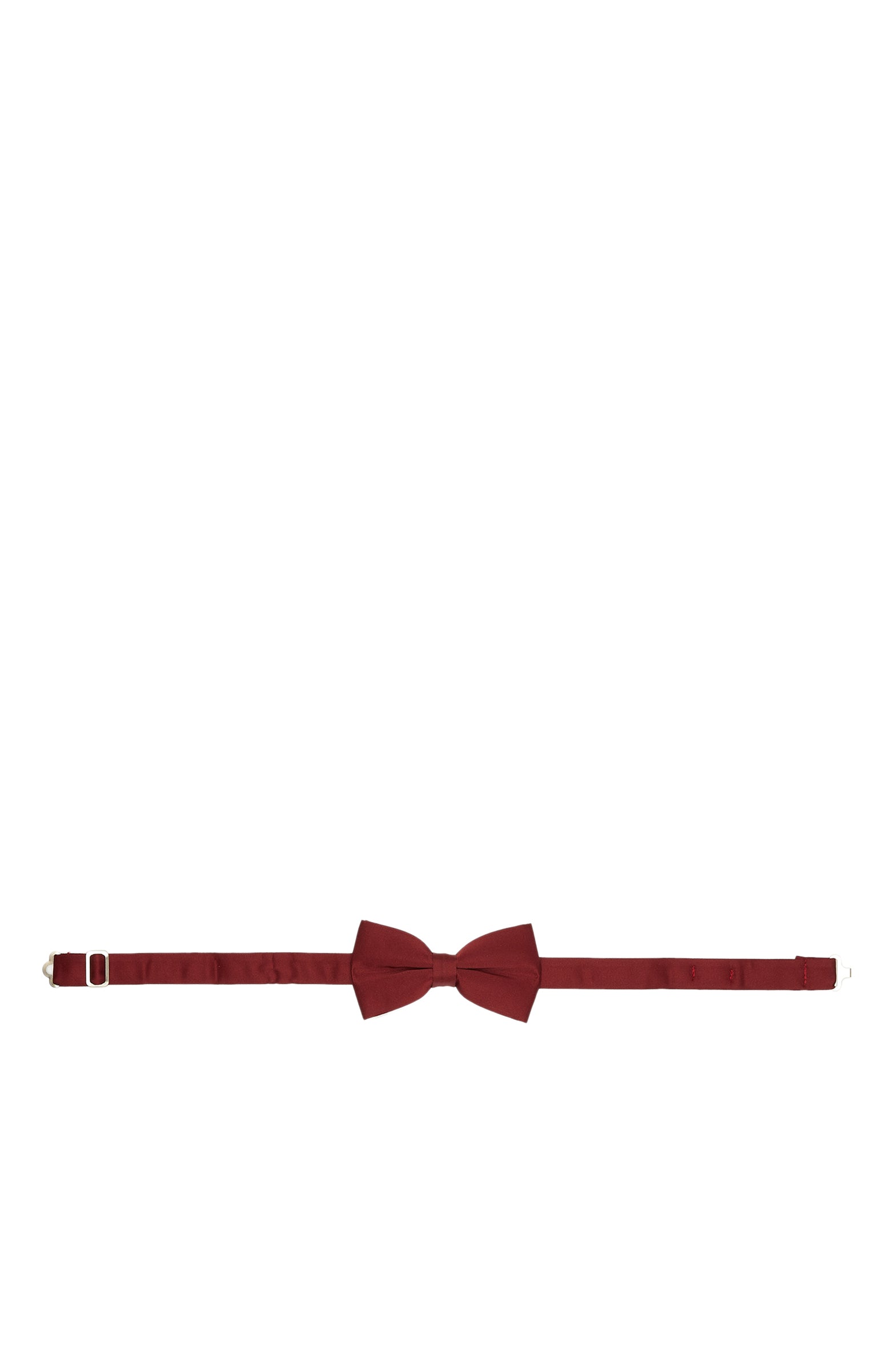 MEN'S BURGUNDY BOW TIE