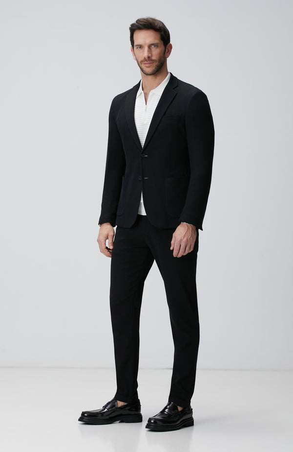MEN'S Off-White Polo Knit Sweater