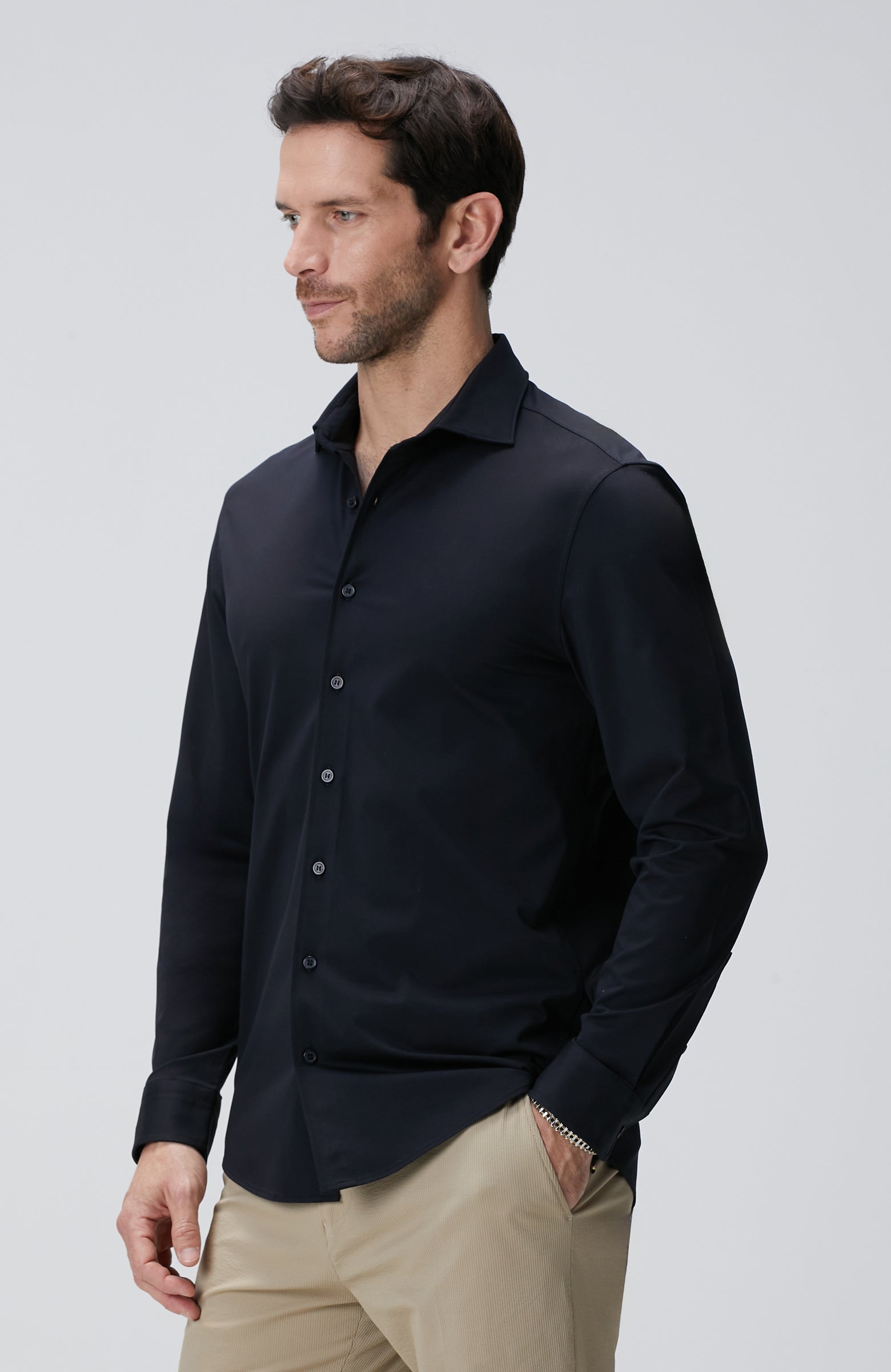 MEN'S N-Tech Black Shirt