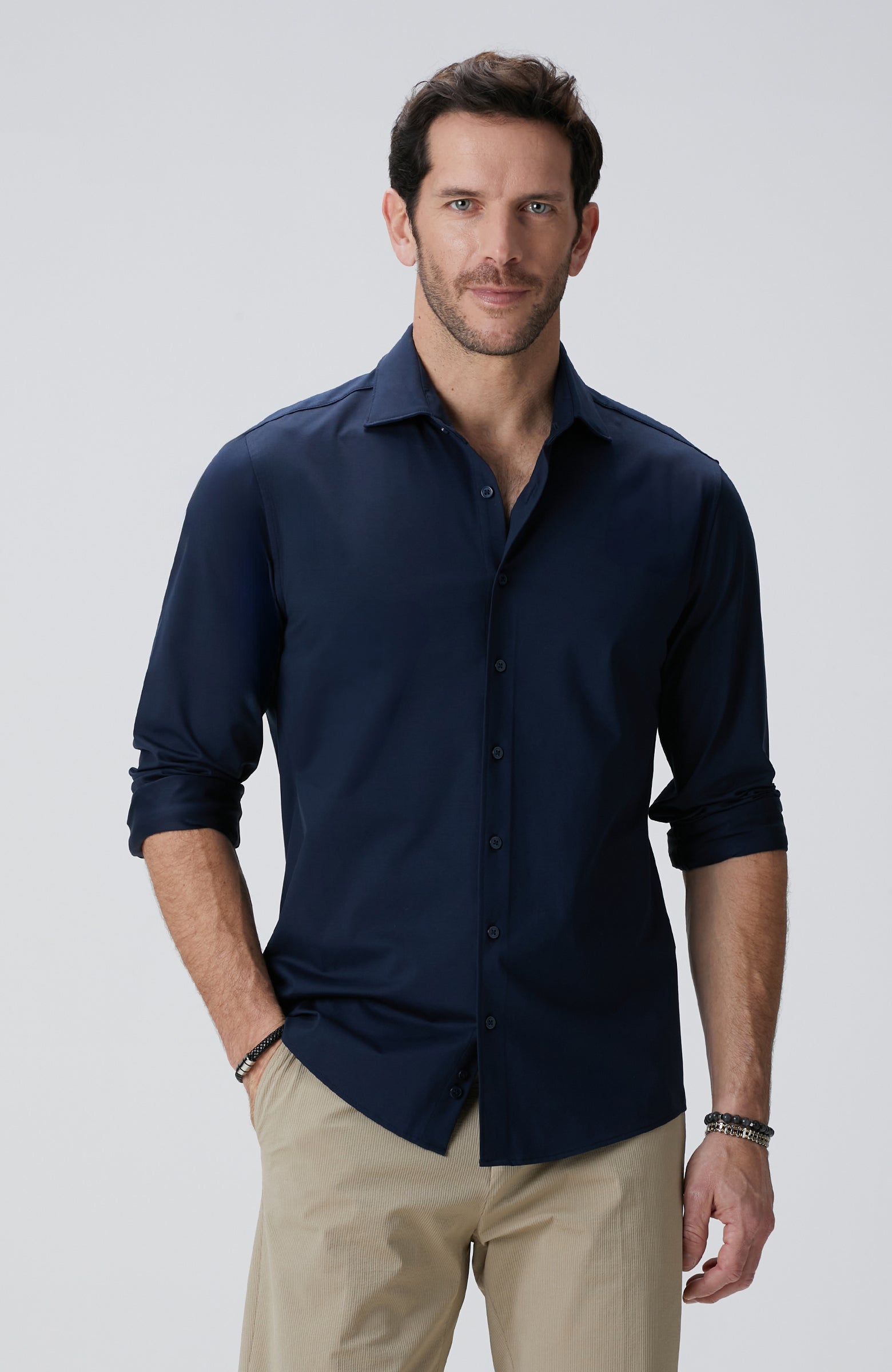 MEN'S N-Tech Navy Blue Shirt