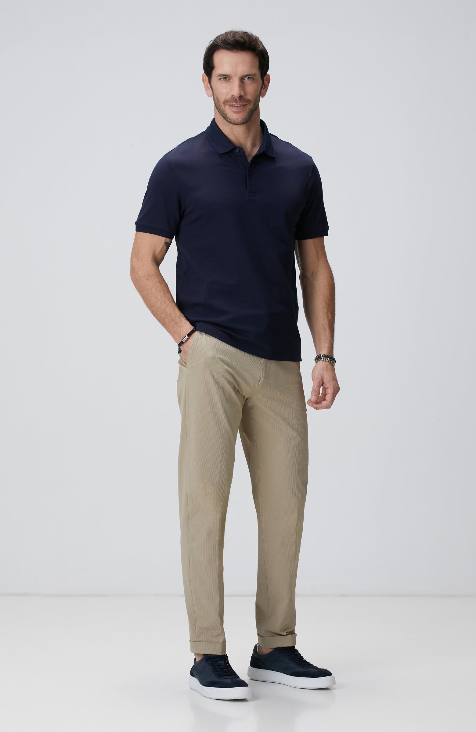 MEN'S N-Tech Navy Blue T-Shirt