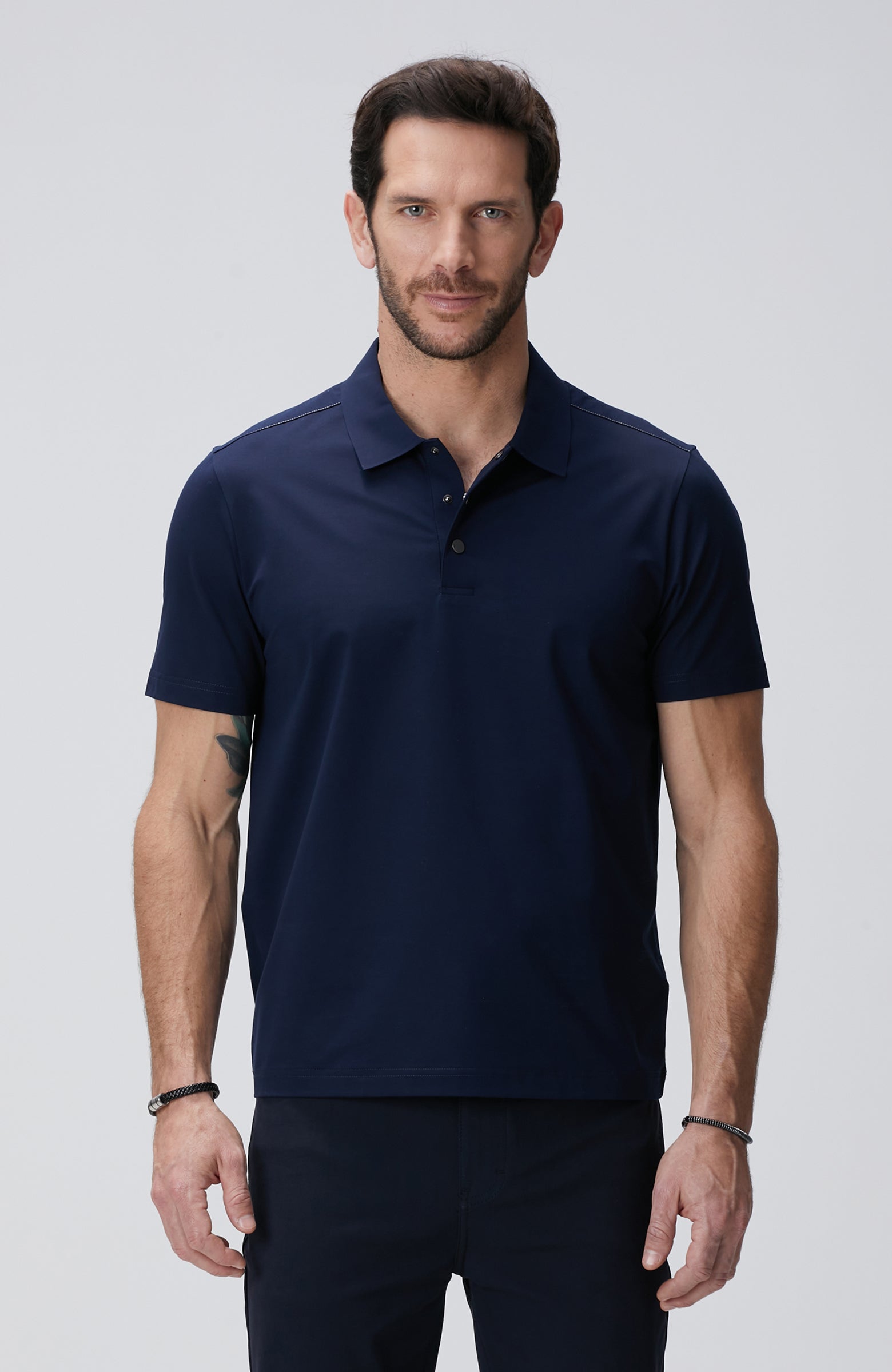 MEN'S N-Tech Navy Blue Polo T-Shirt