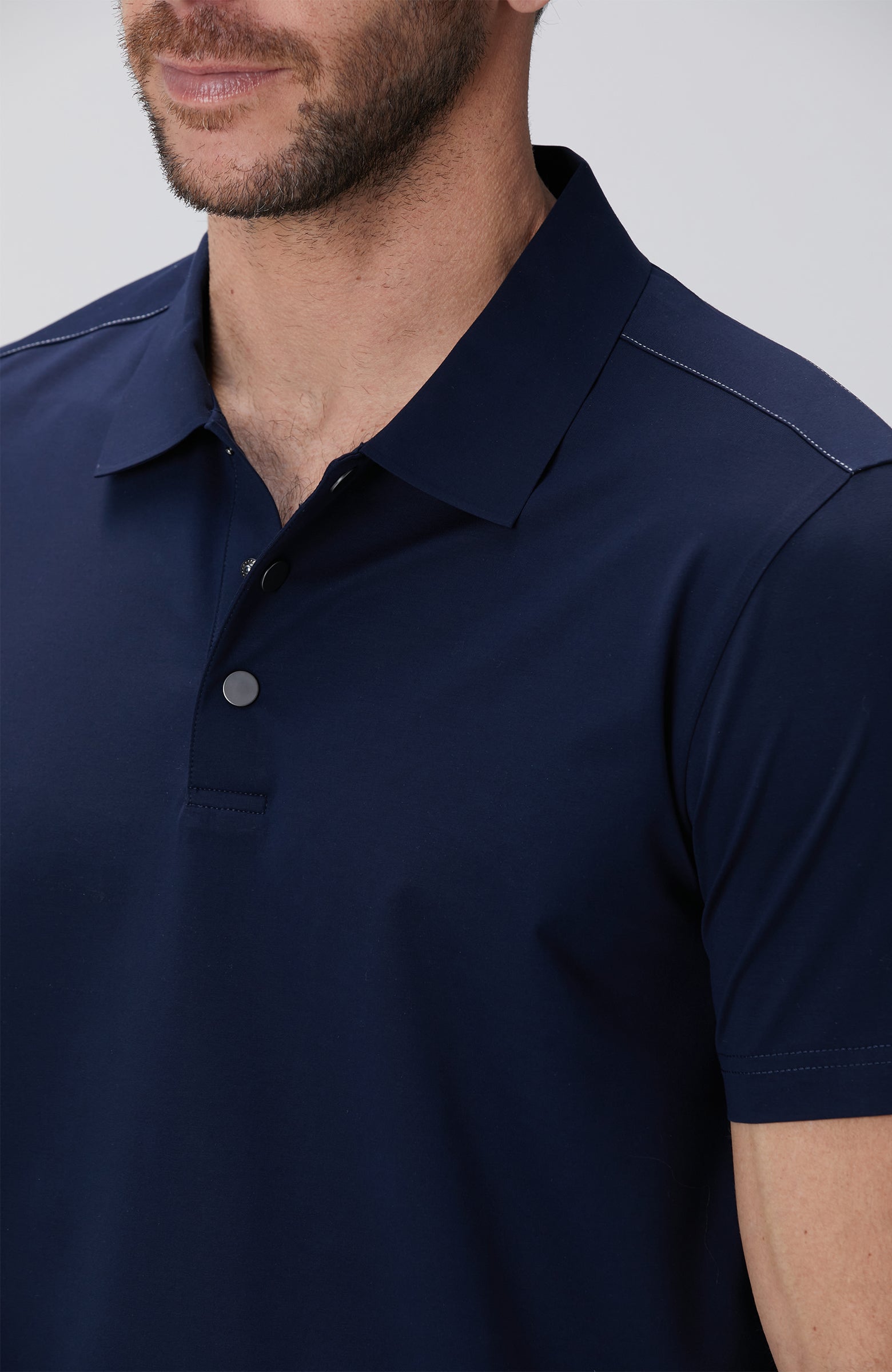 MEN'S N-Tech Navy Blue Polo T-Shirt