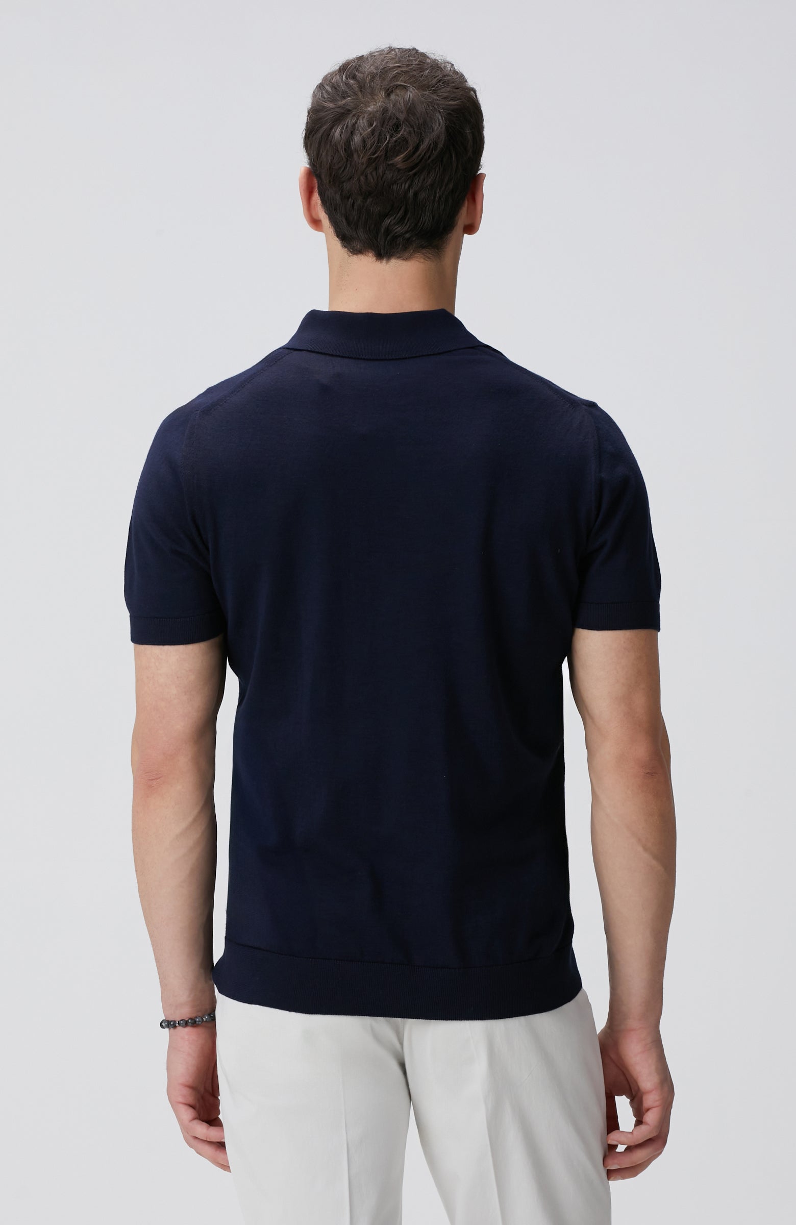 MEN'S Navy Blue Basic Sweater Pullover