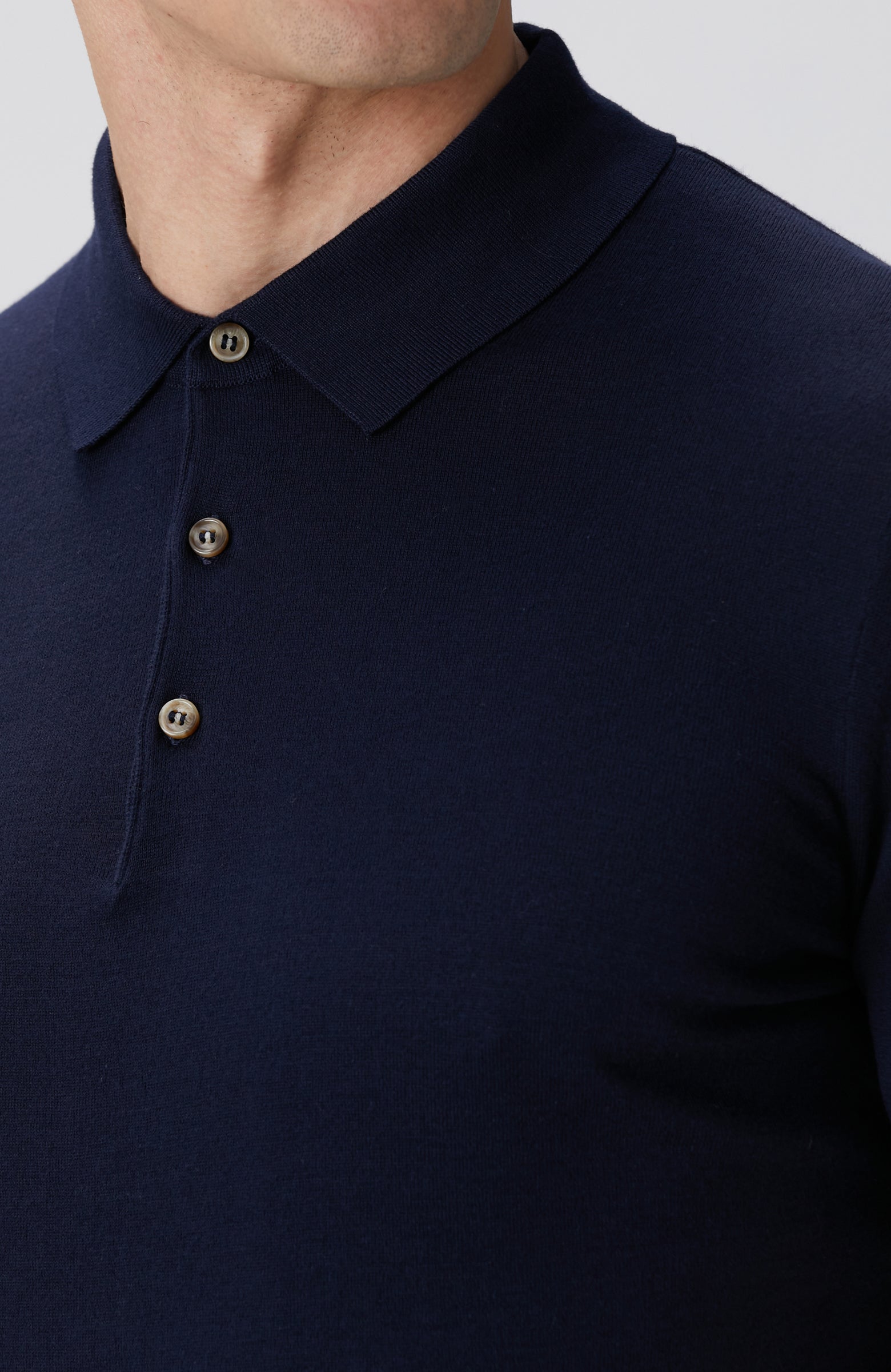 MEN'S Navy Blue Basic Sweater Pullover