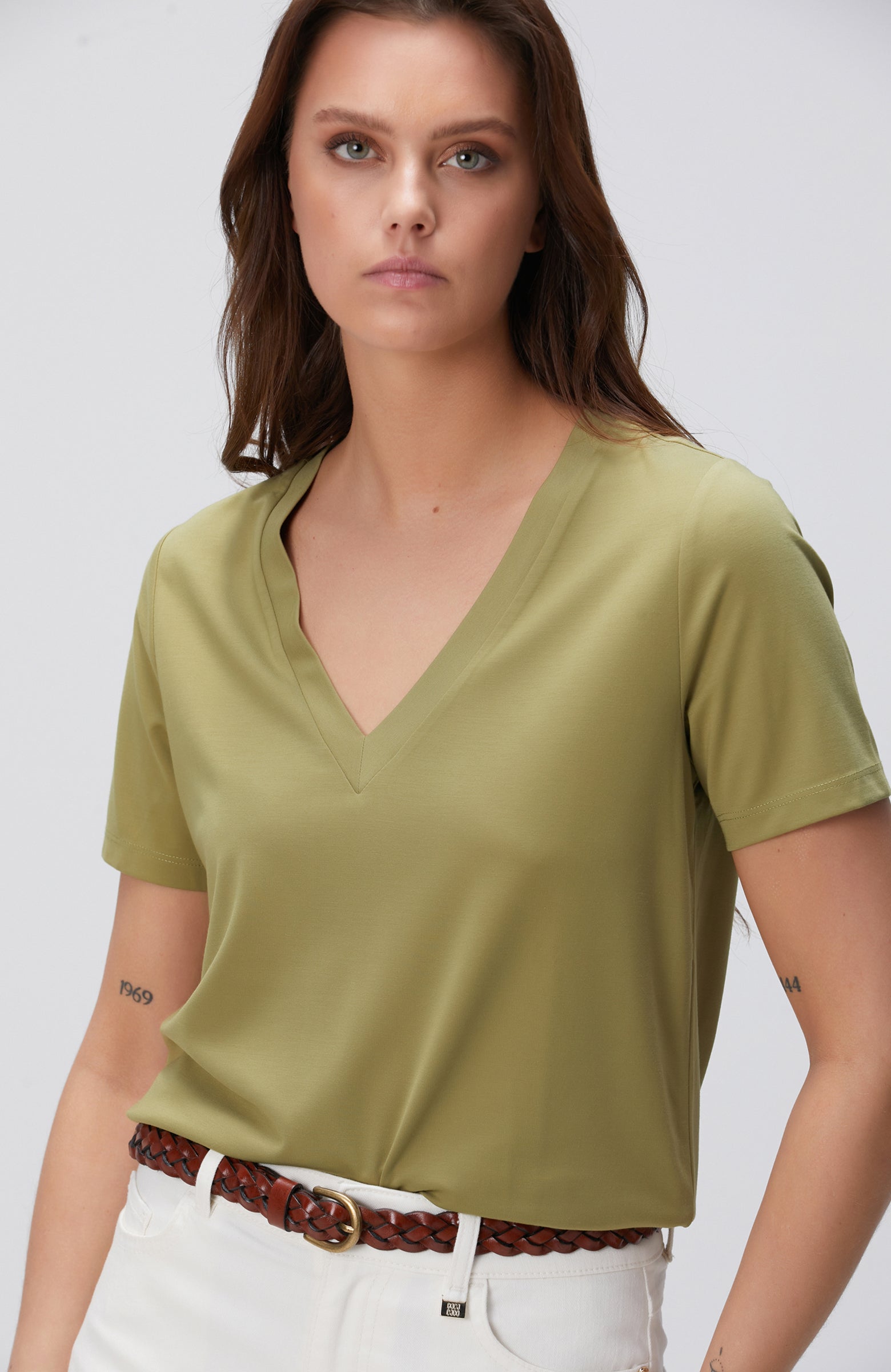 WOMEN'S Khaki T-Shirt