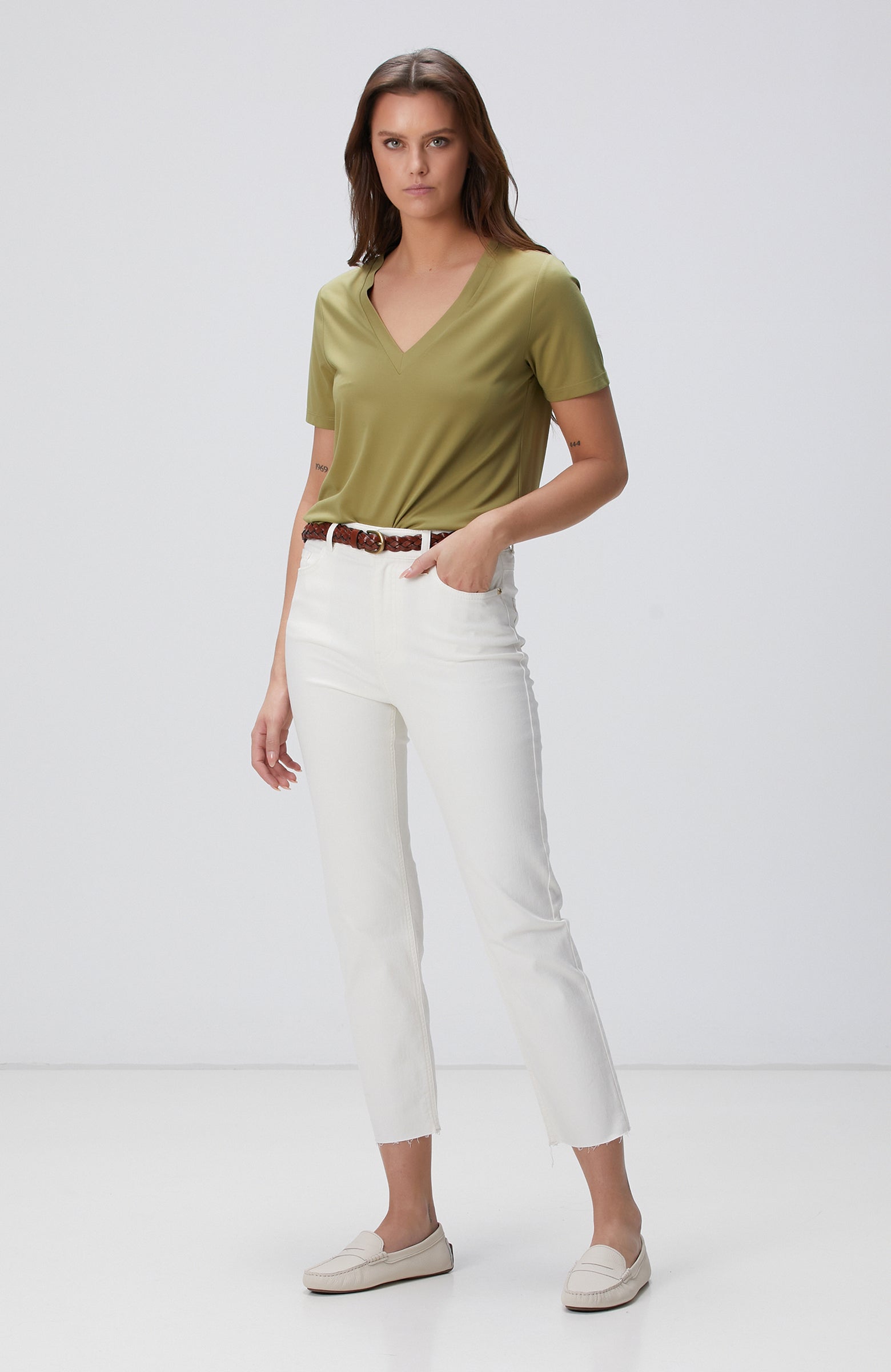 WOMEN'S Khaki T-Shirt