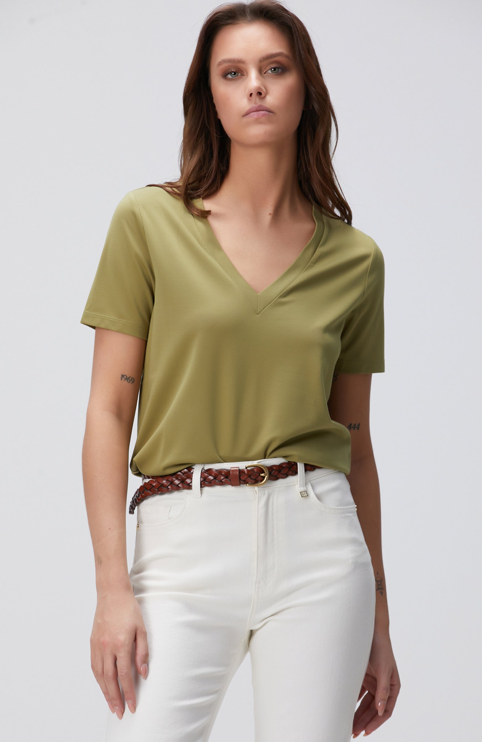 WOMEN'S Khaki T-Shirt