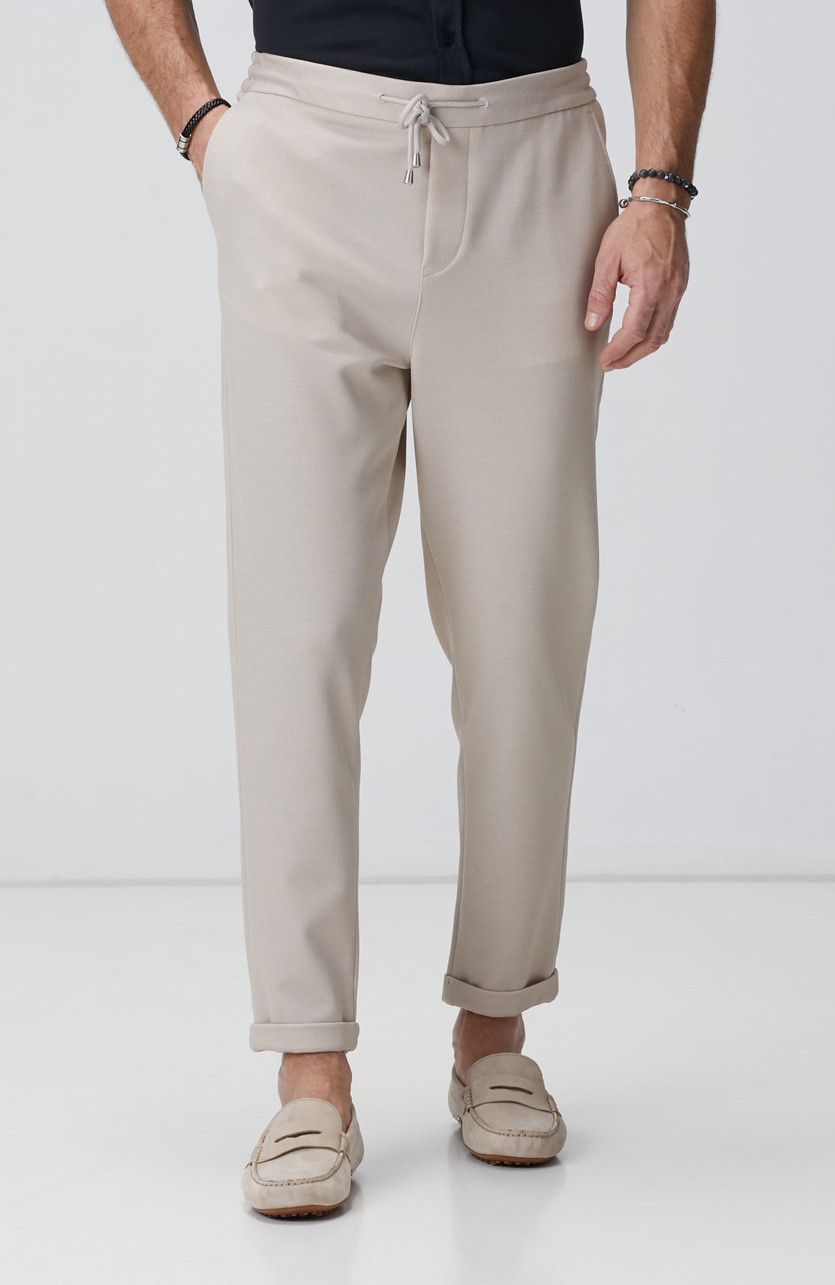 MEN'S Beige Sweatpants