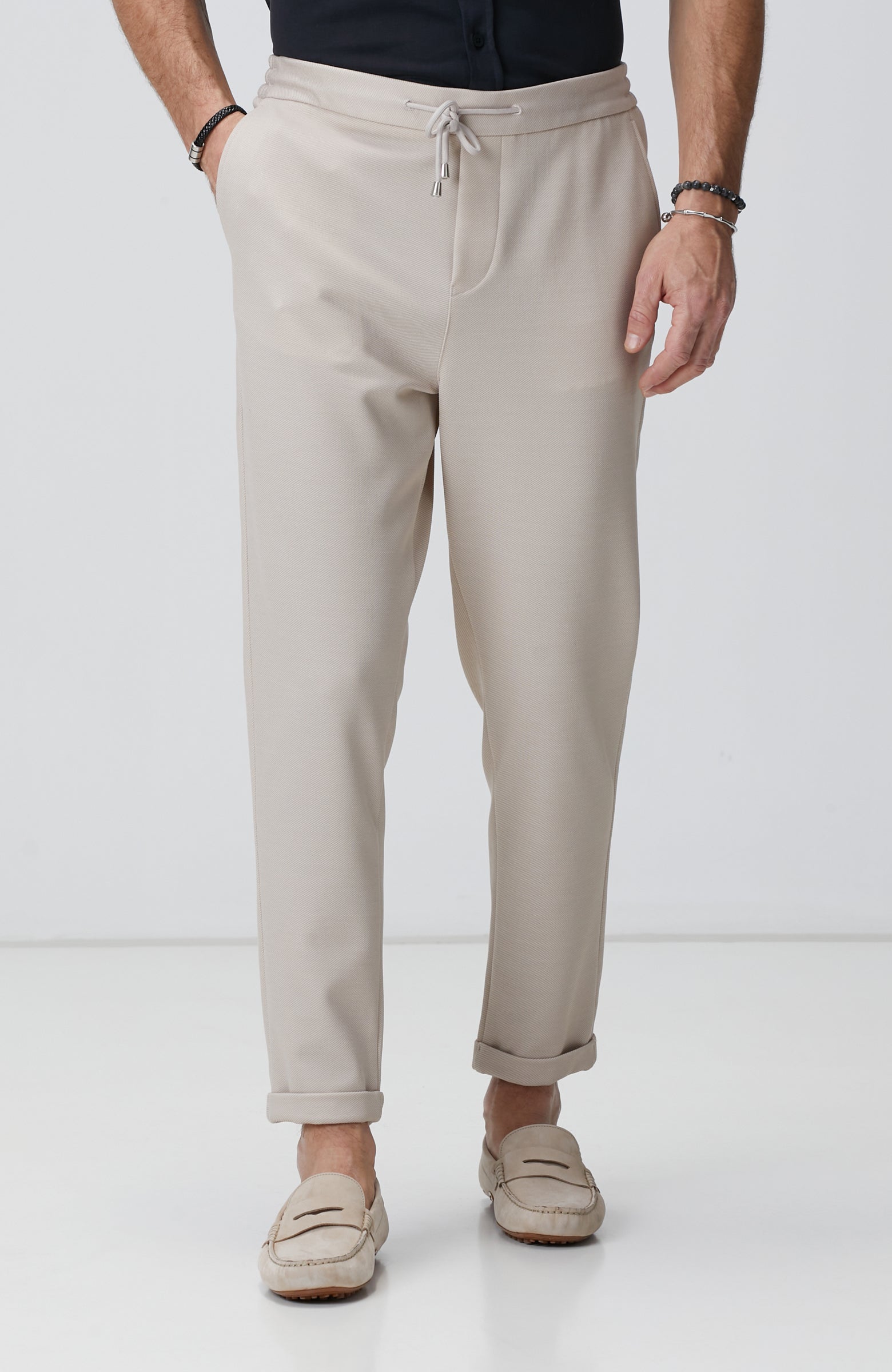 MEN'S Beige Sweatpants