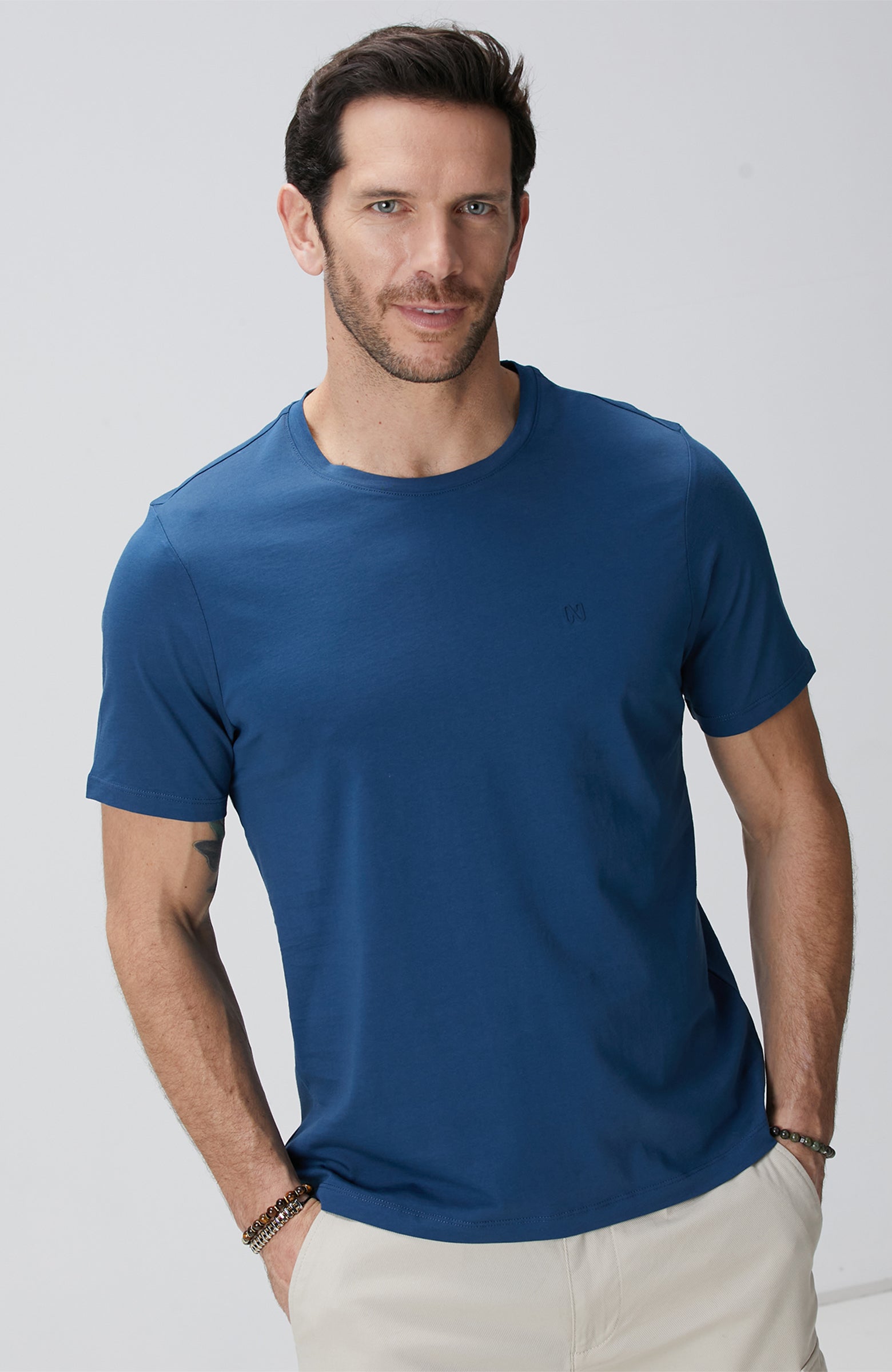 MEN'S Indigo Basic T-Shirt